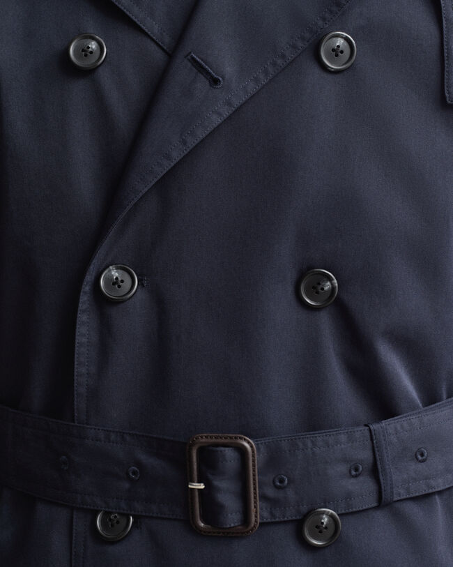 Trenchcoat aus Baumwollgemisch