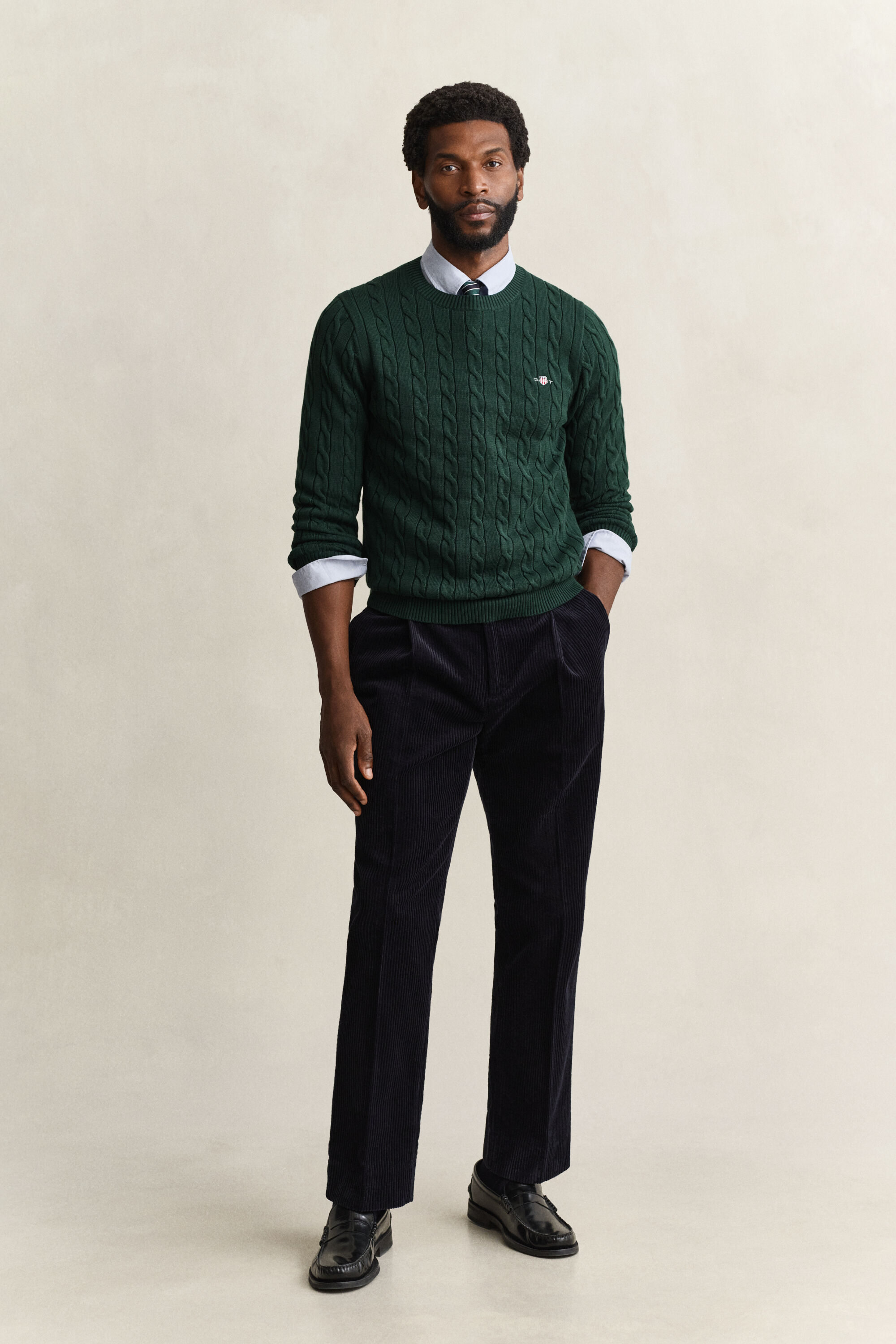 Classic Zopfstrickpullover
