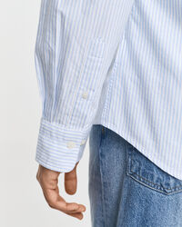 Slim Fit Classic Oxford-Hemd mit Bankerstreifen