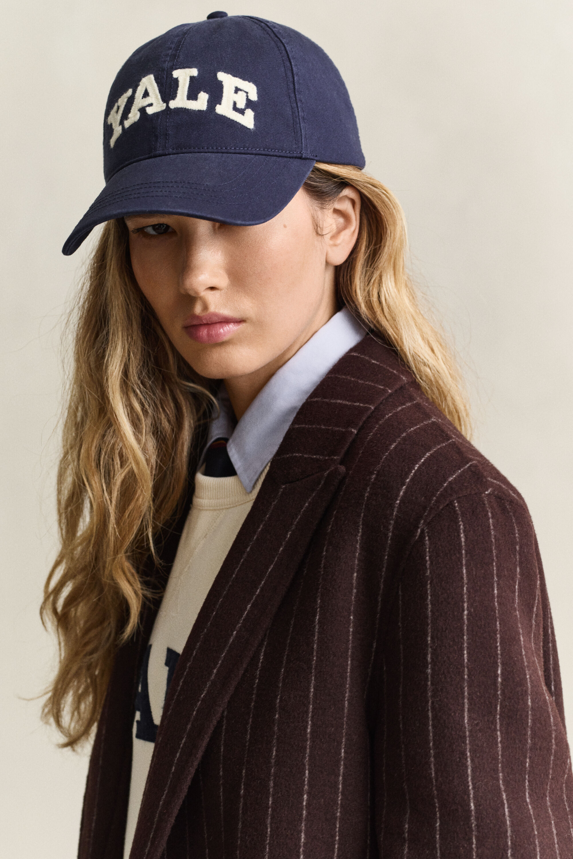 Gant x Yale Cap aus Baumwolltwill