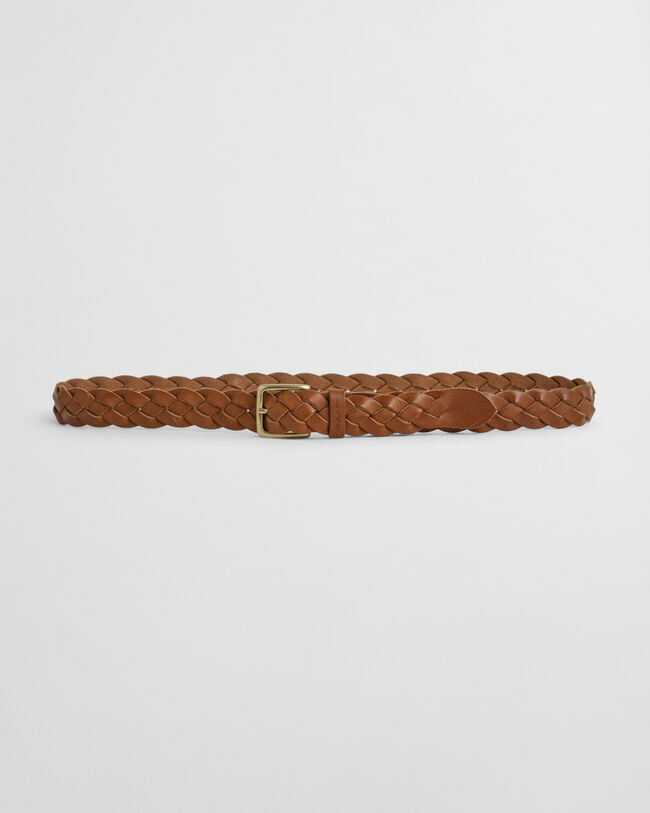 Flechtg&uuml;rtel aus Leder