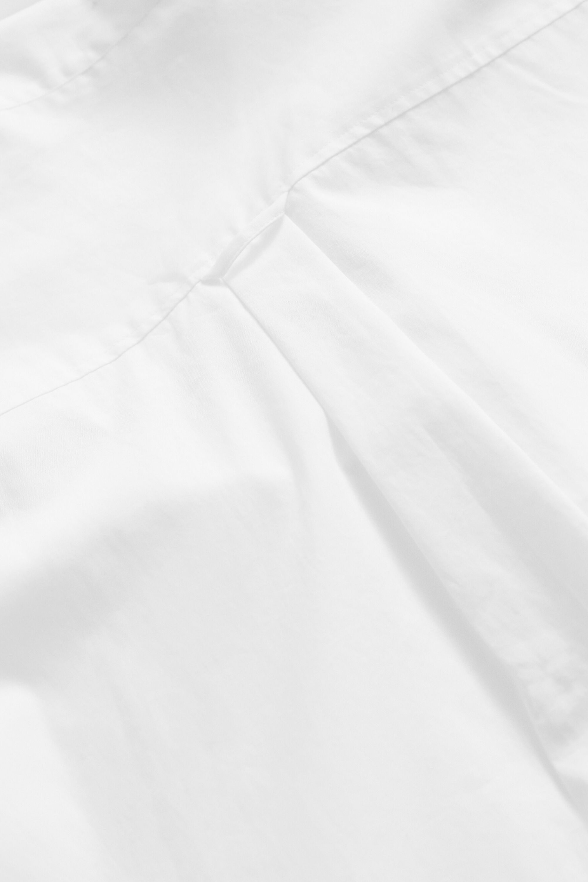 Schluppenbluse aus Popeline