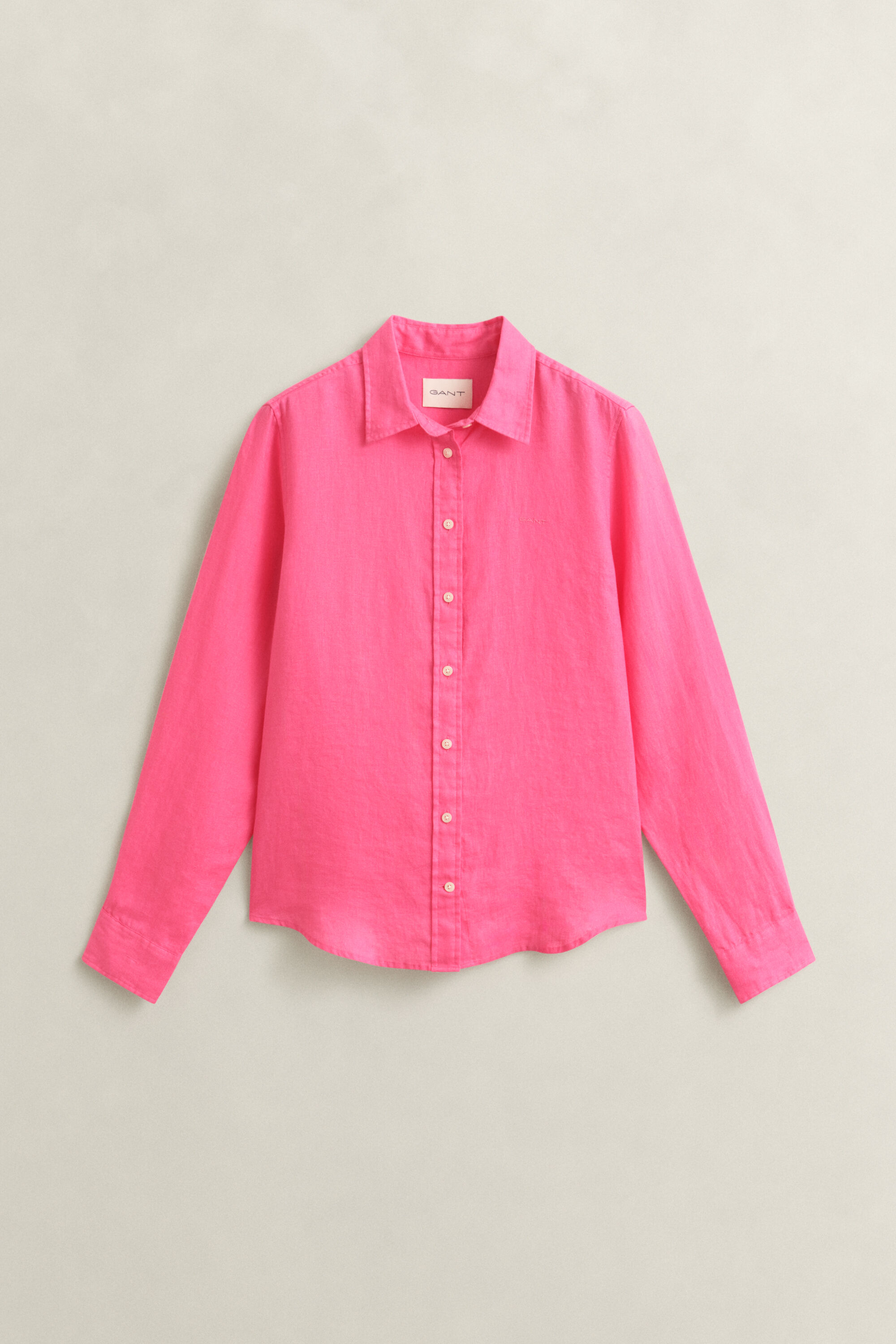 Regular Fit Leinen Bluse