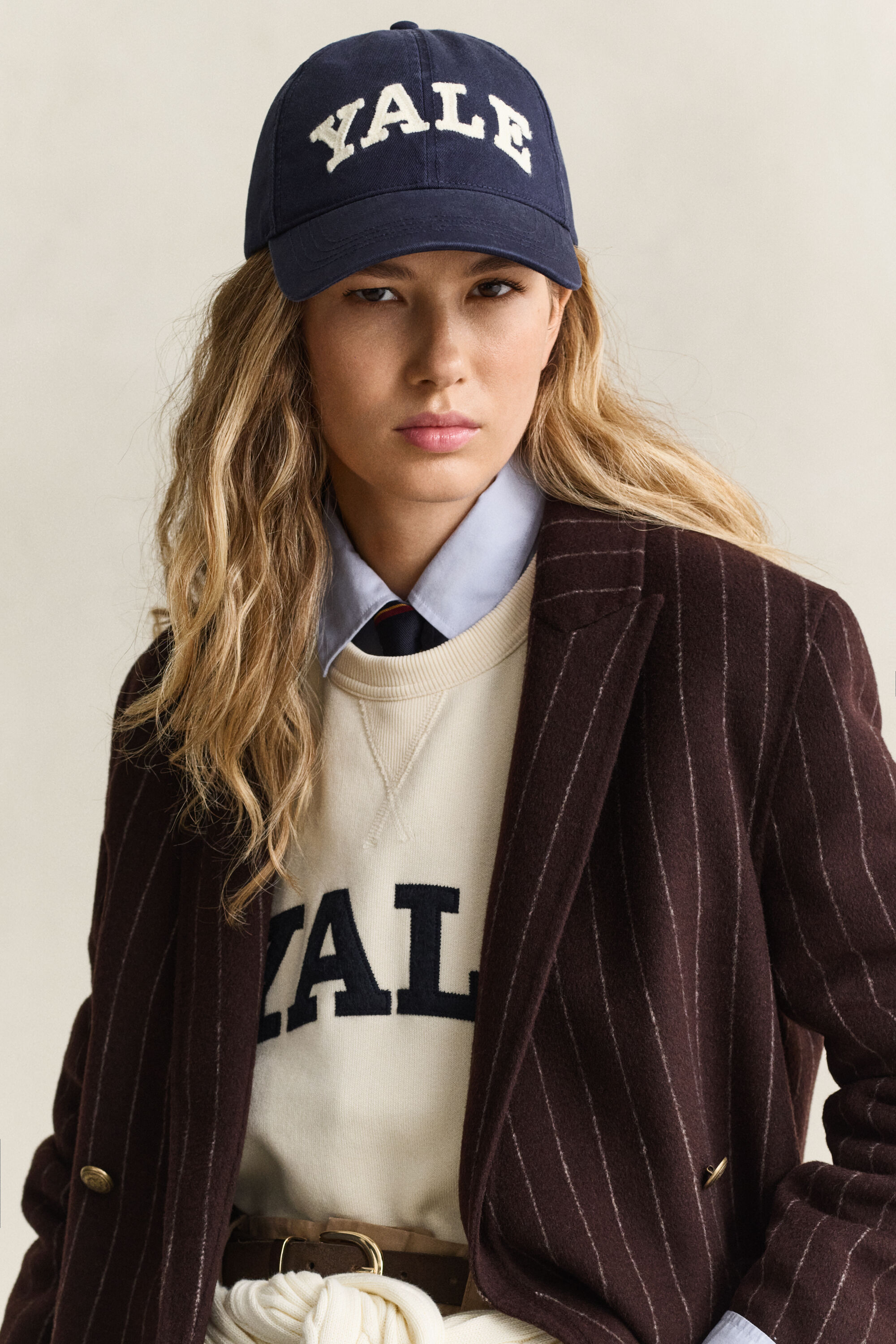Handgenähter Gant x Yale Pinstripe Blazer