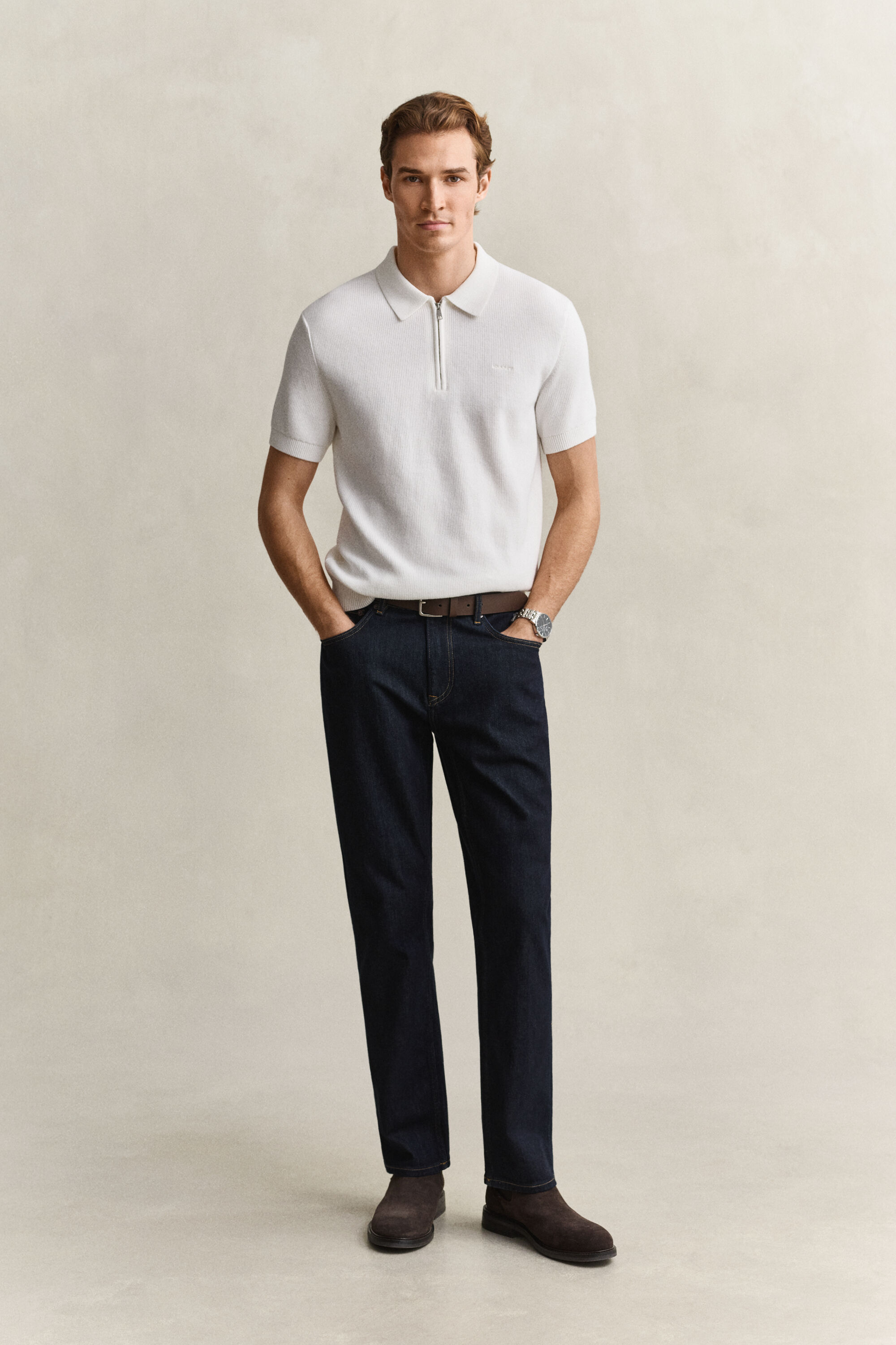 Regular Fit Clean Wash Jeans
