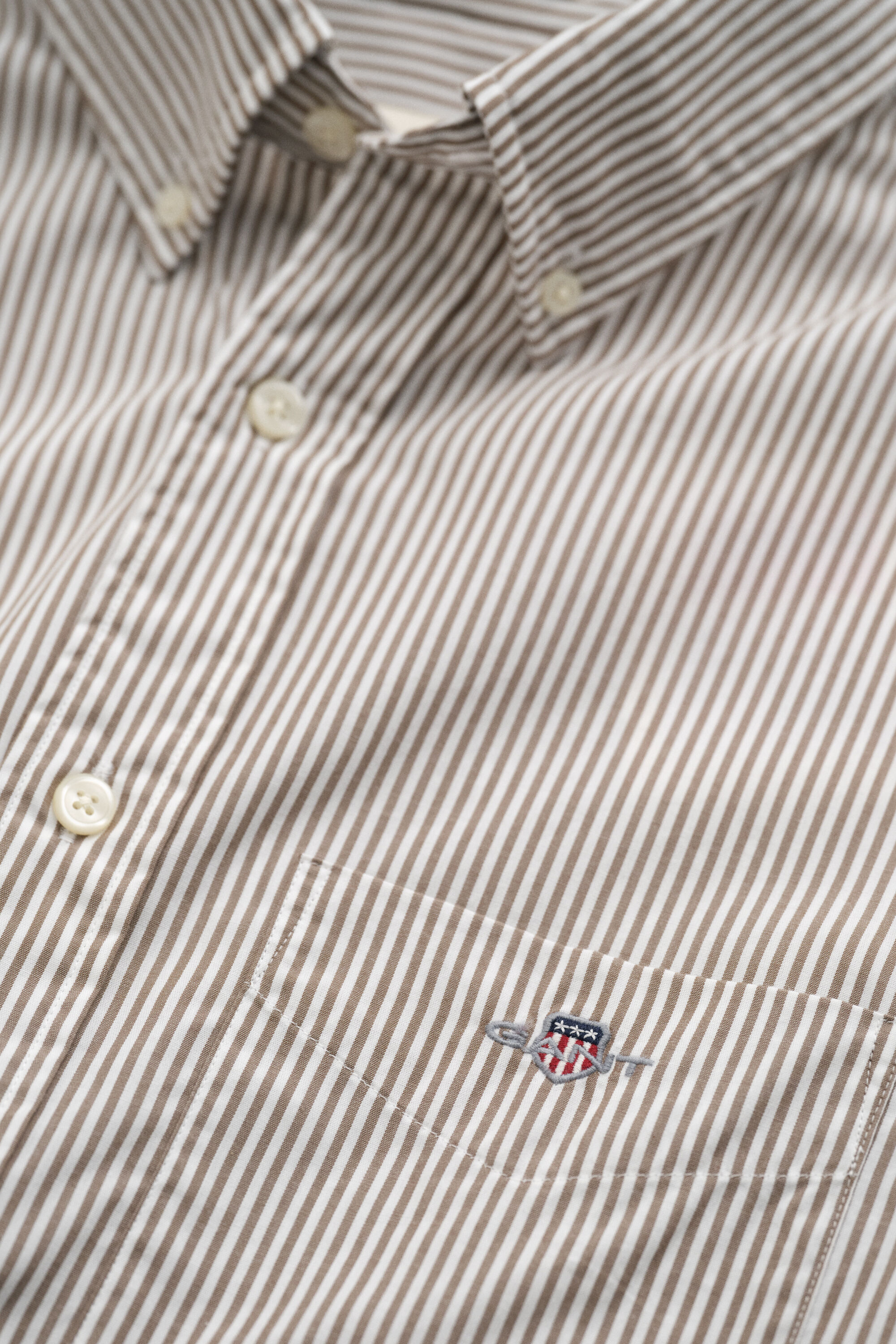 Banker Stripe Classic Popeline Hemd