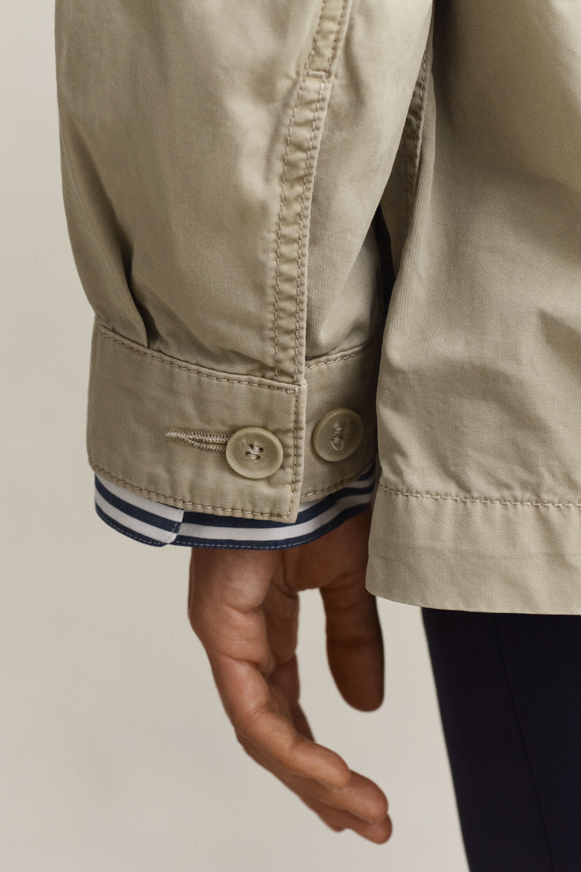 Field Jacket mit Gürtel