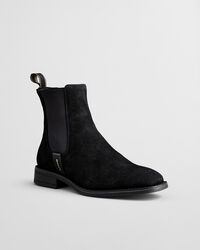 Fayy Chelsea Boot aus Veloursleder