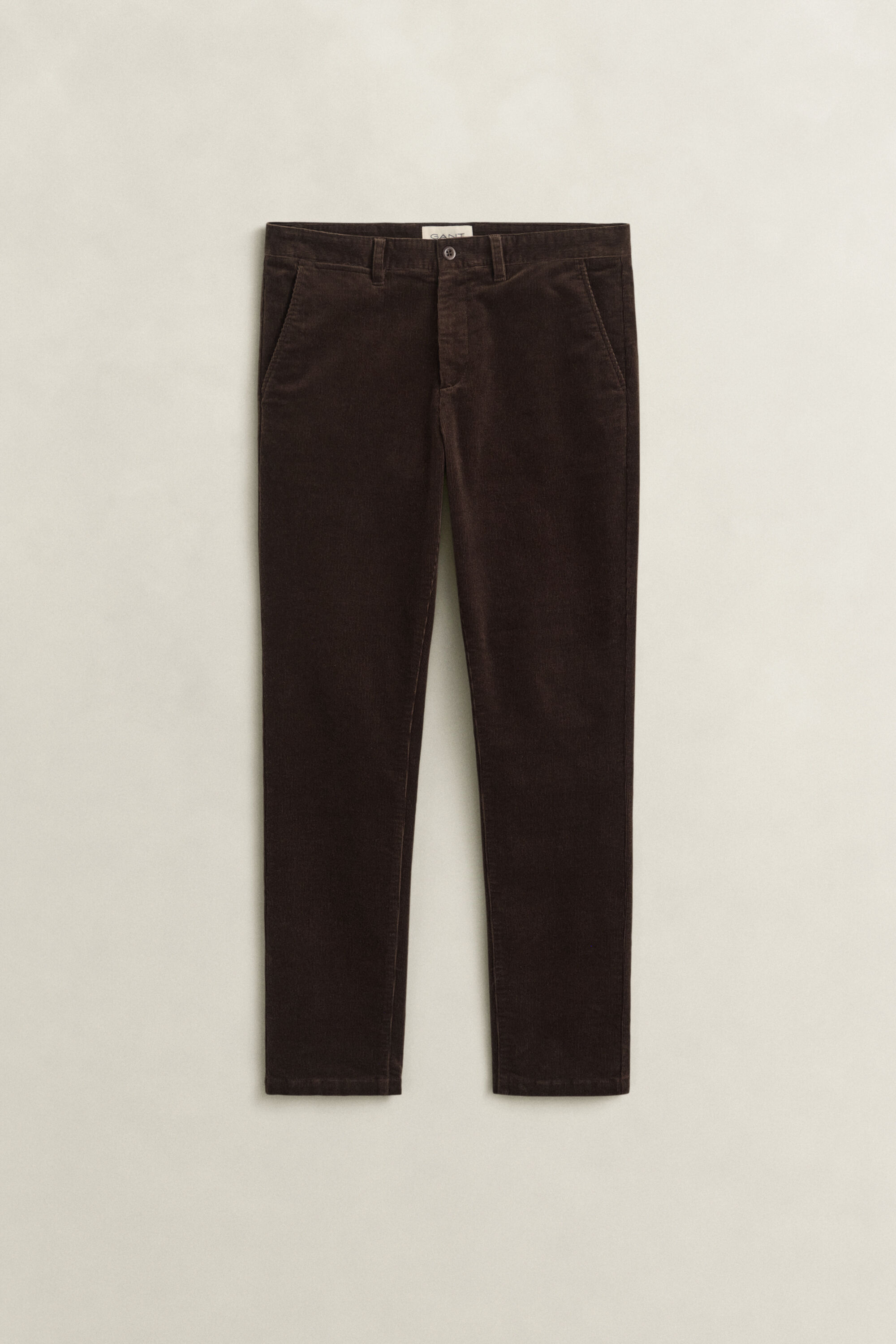 Slim Fit Cord Chinohose