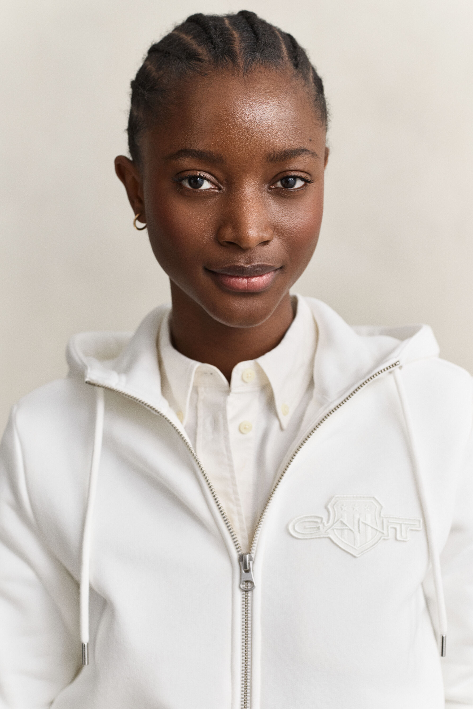 Tonal Shield Sweatjacke