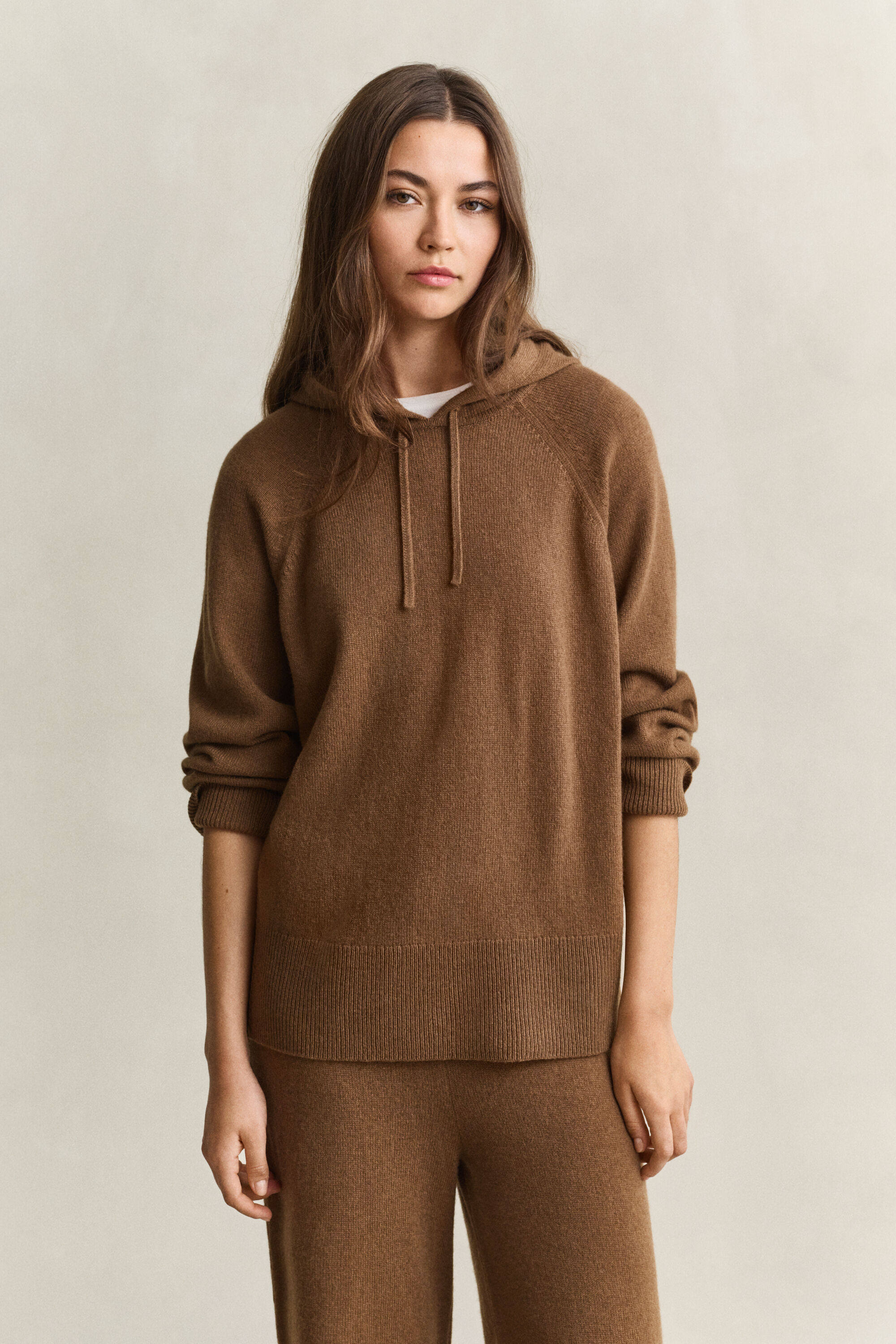 Hoodie aus Wolle und Kaschmir