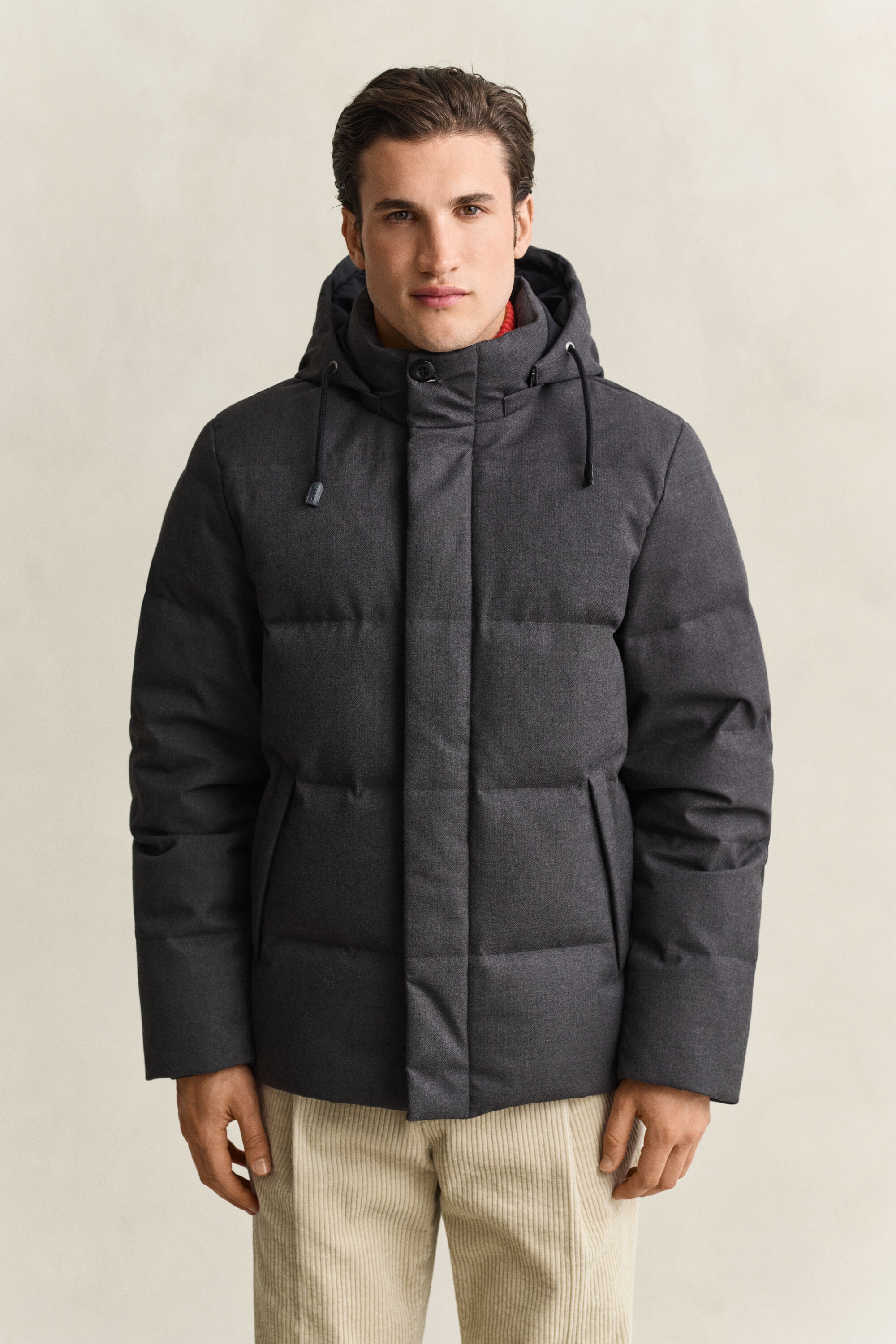 Flanelldaunenjacke