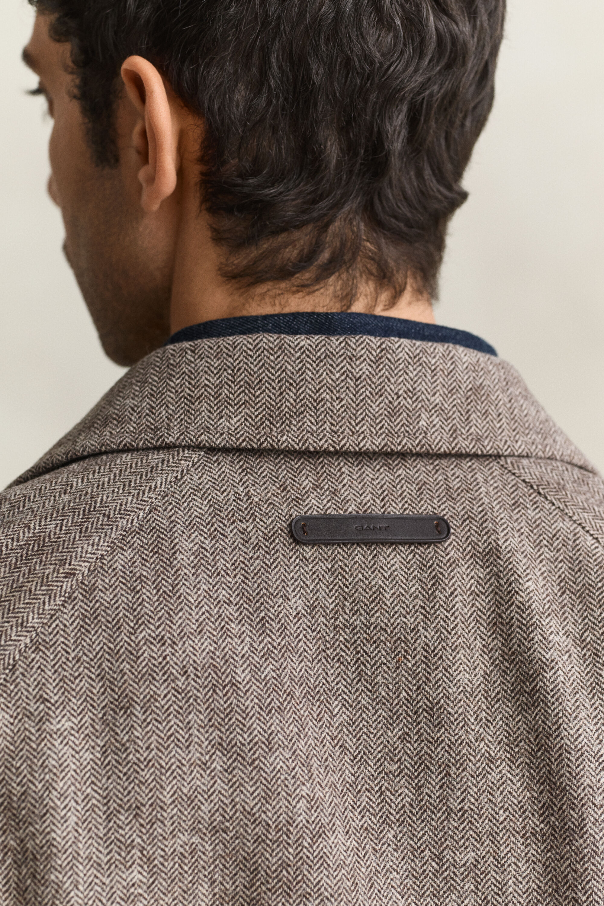 Windcheater Jacke aus Wollmischung