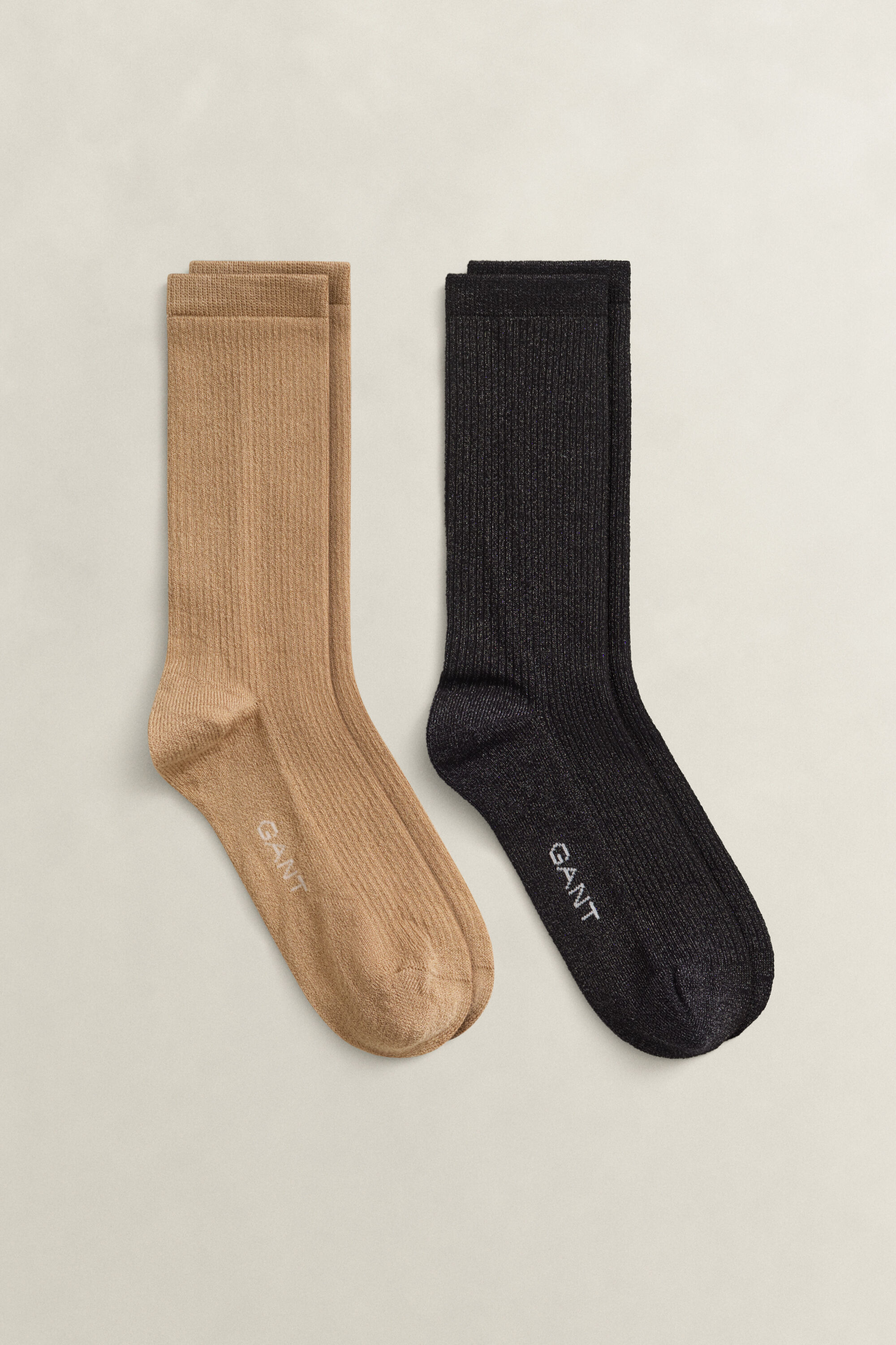 Zweierpack Metallic-Socken in Geschenkbox