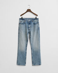 Bootcut Jeans mit Vintage-Waschung