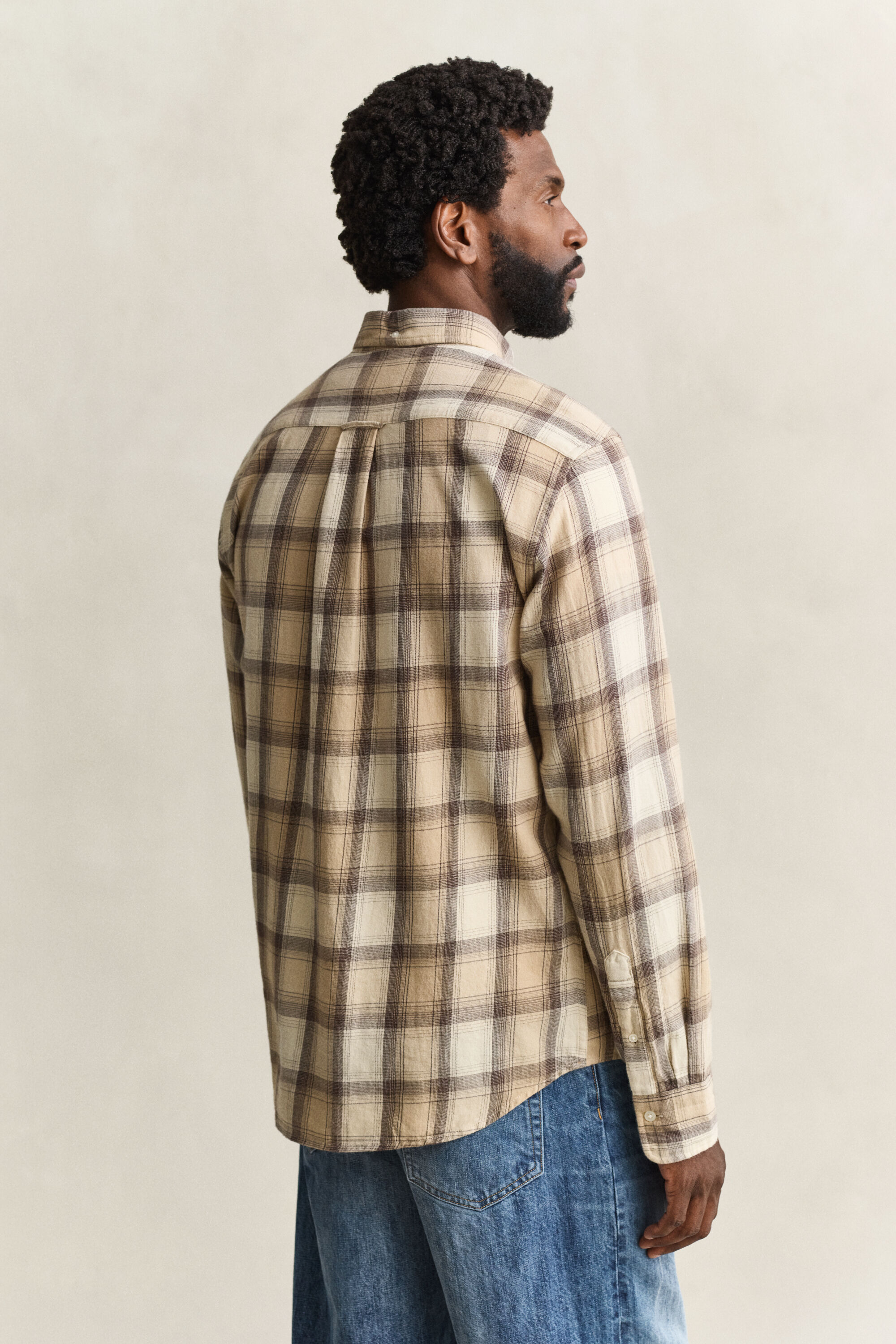 Windblown Flanel Karohemd