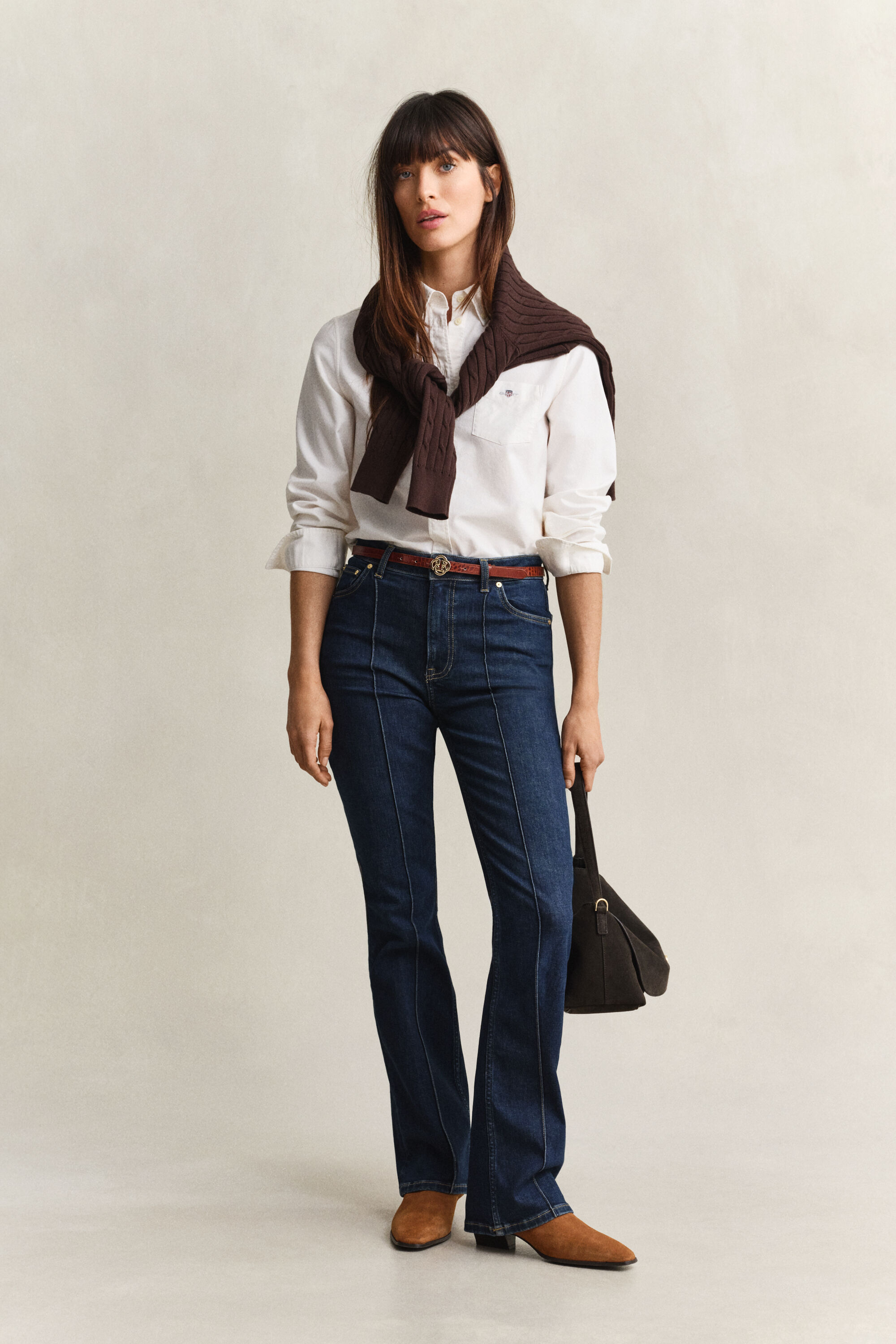 Classic Oxford-Bluse