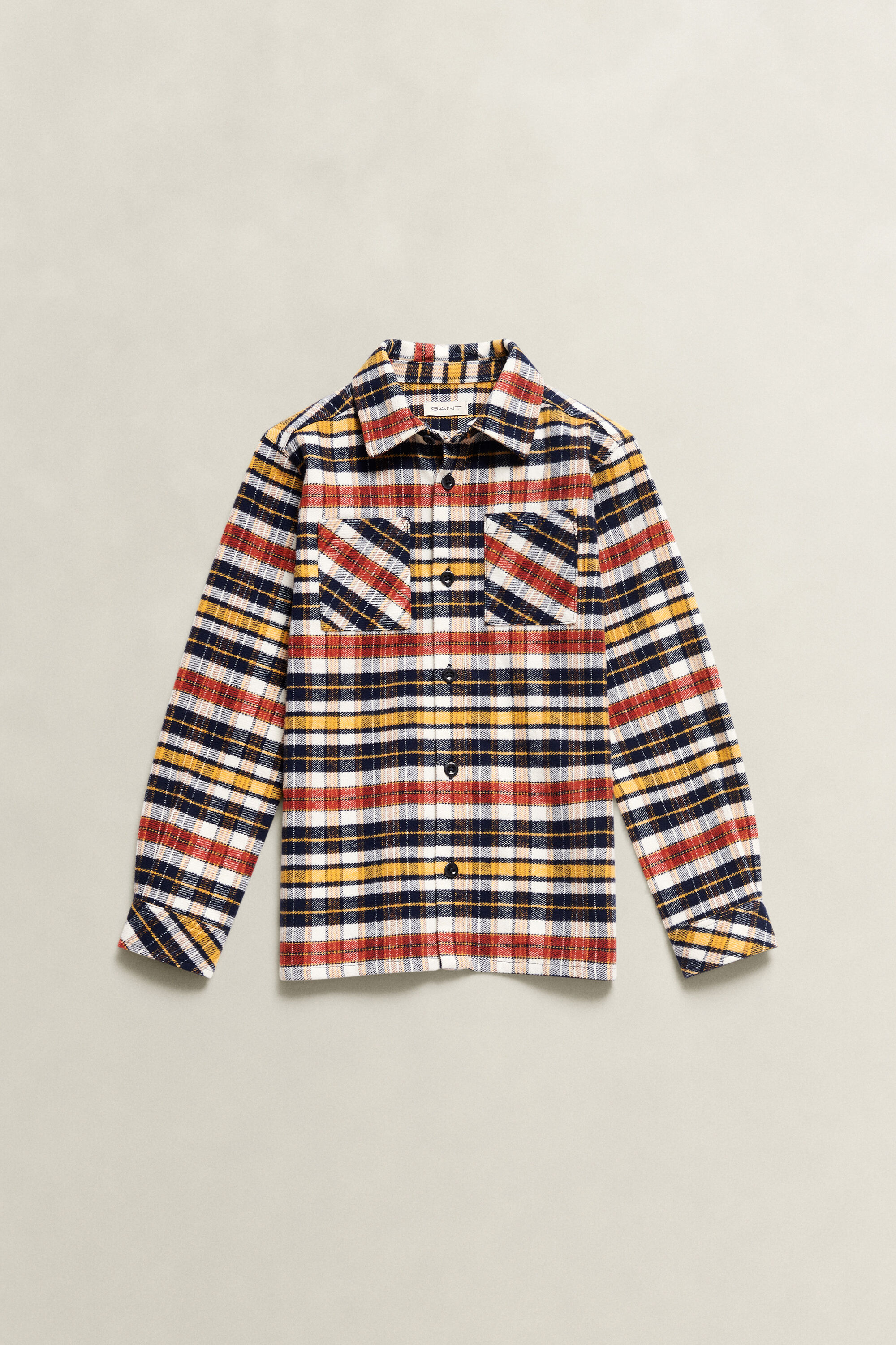 Teen Boys Hemdjacke mit Karomuster
