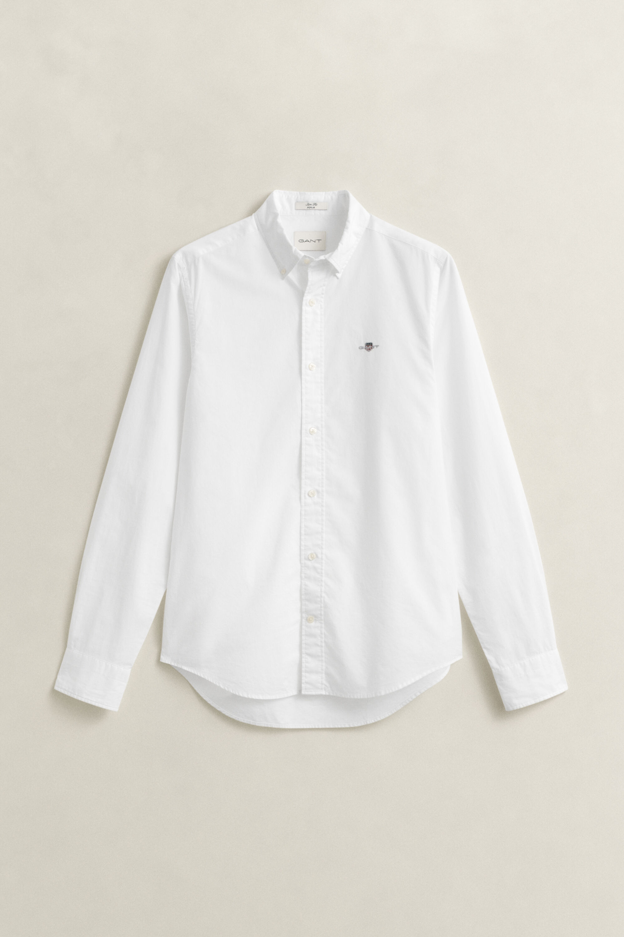 Classic Slim Fit Popeline Hemd
