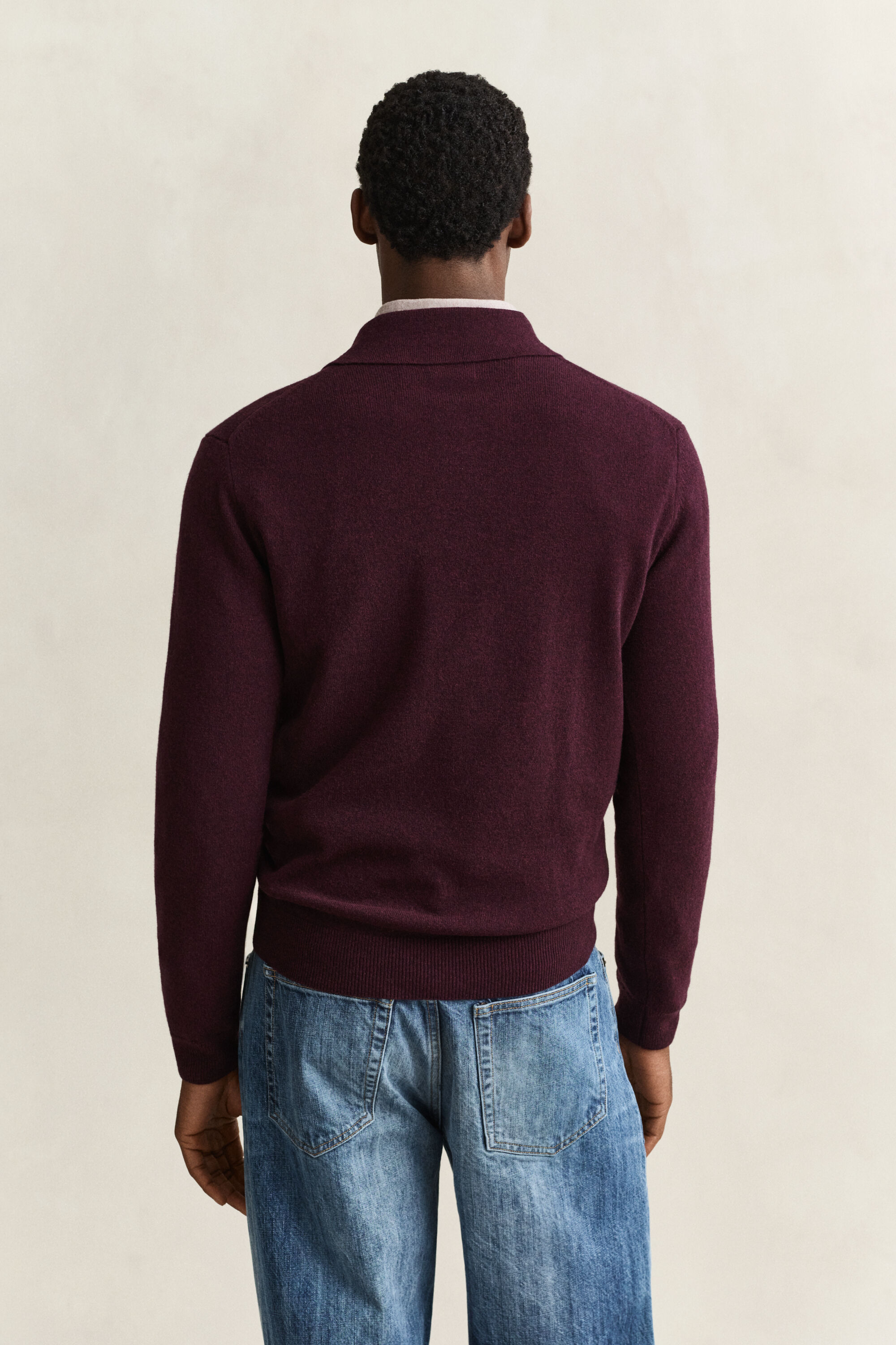Superfine Lambswool Polopullover