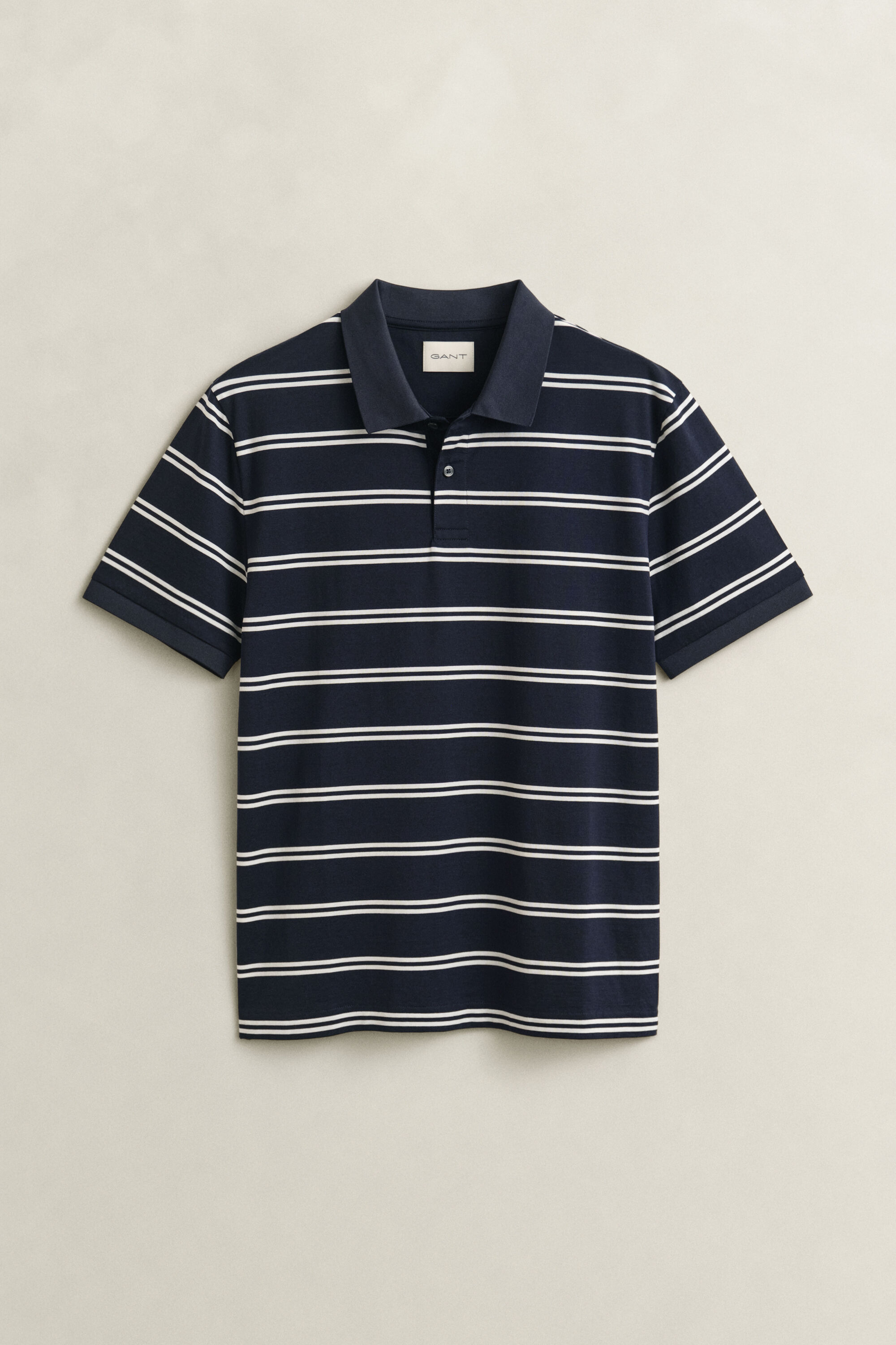 Gestreiftes Poloshirt aus Pima-Baumwolle