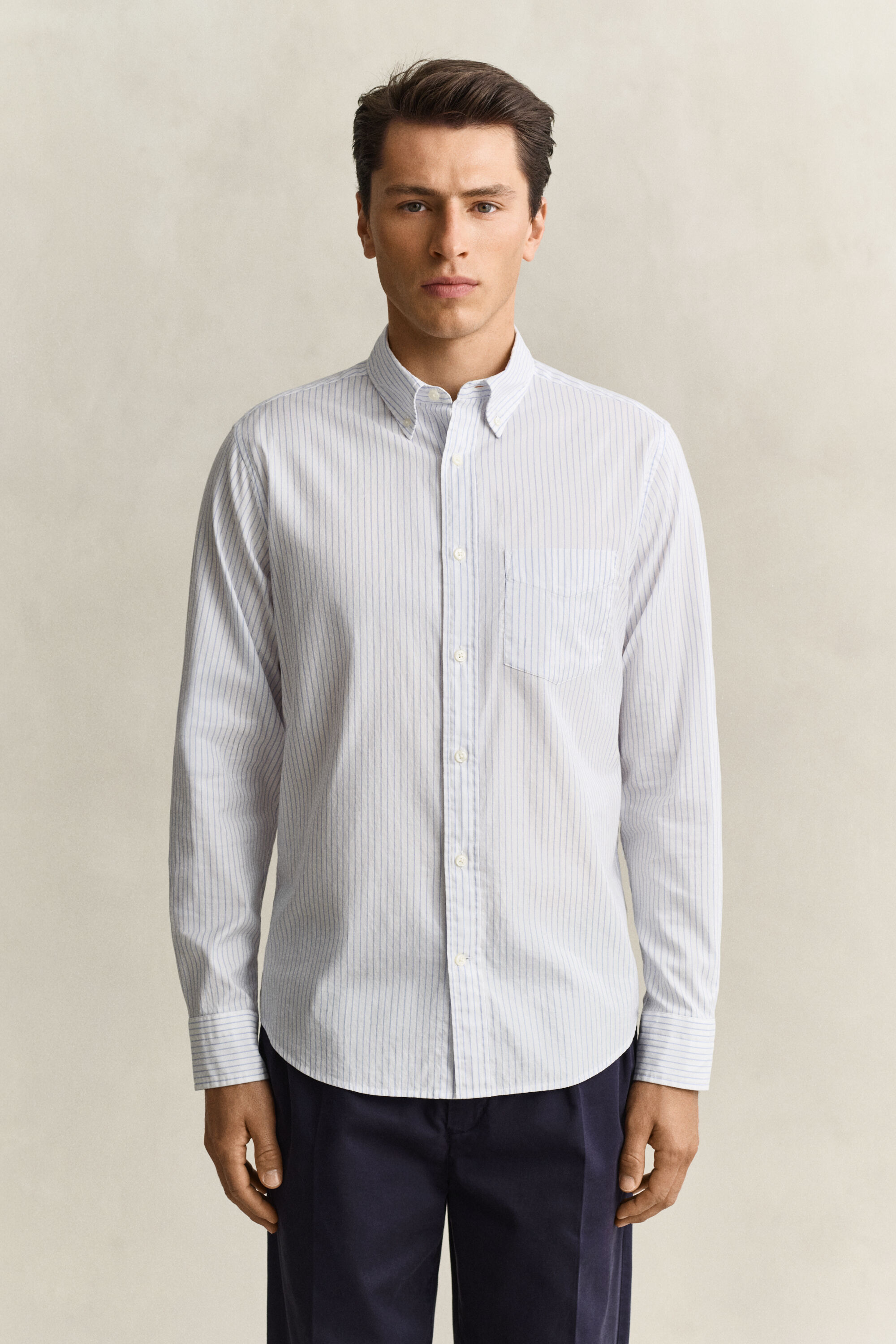 Gant x Yale Oxford-Hemd mit Streifen