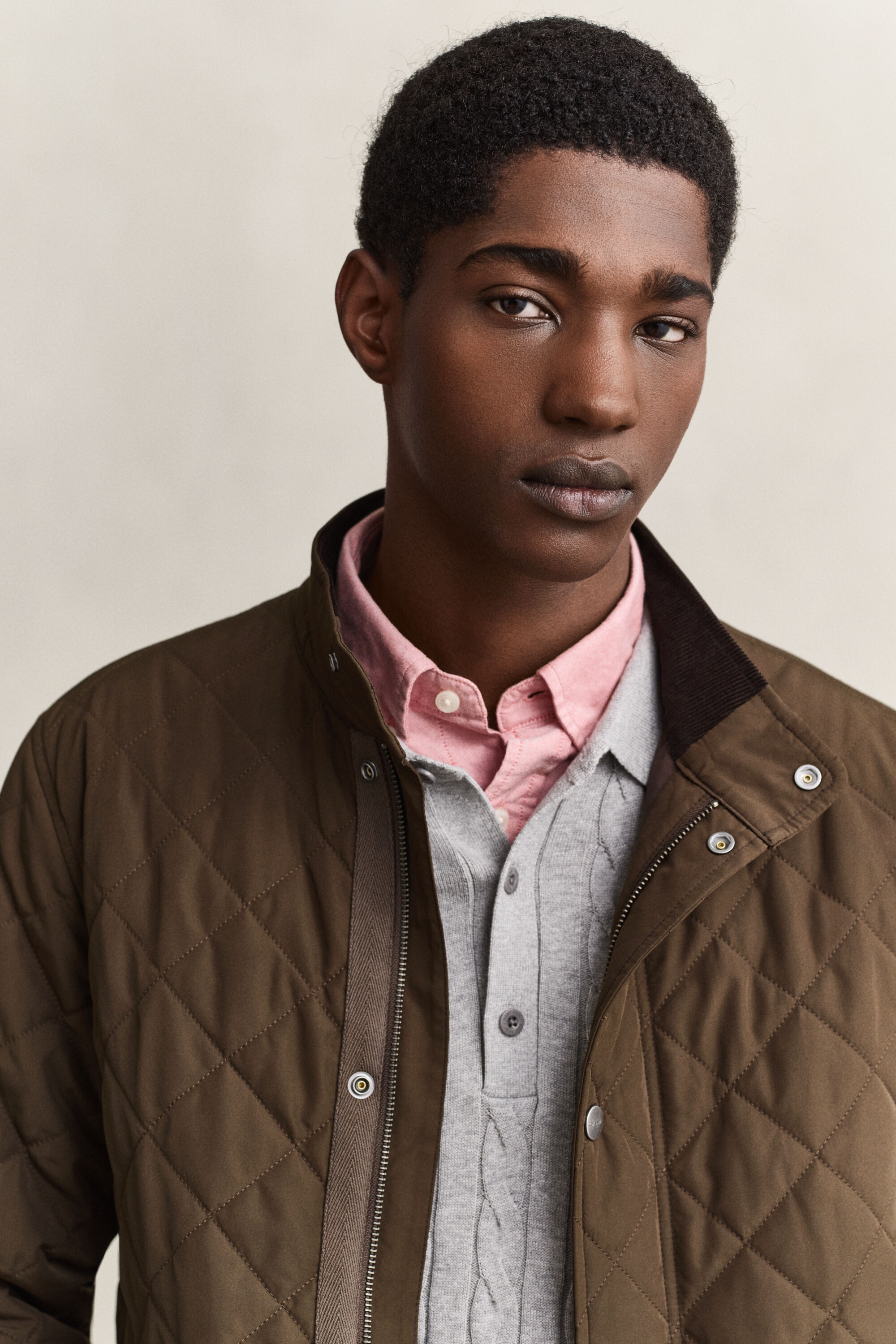 Mittellange Steppjacke