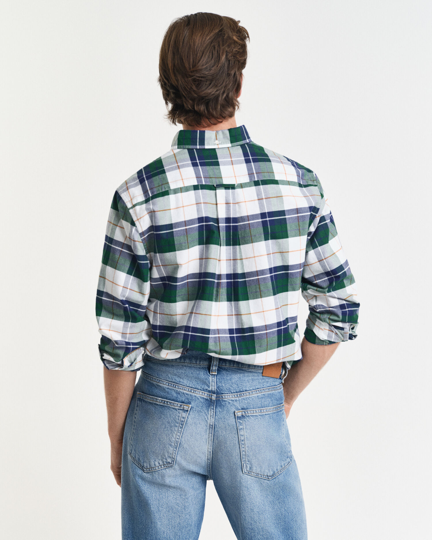 Regular Fit Classic Oxford-Hemd mit Karomuster