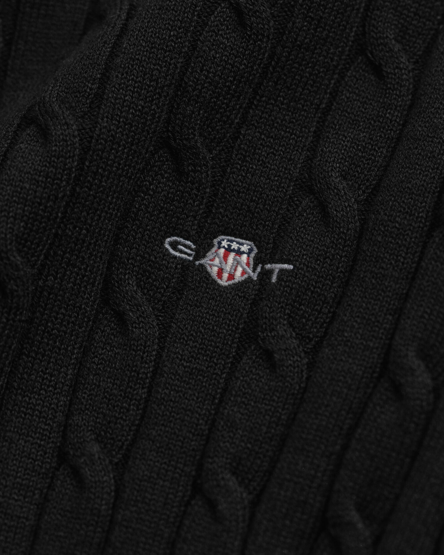 Zopfstrick Rundhalspullover