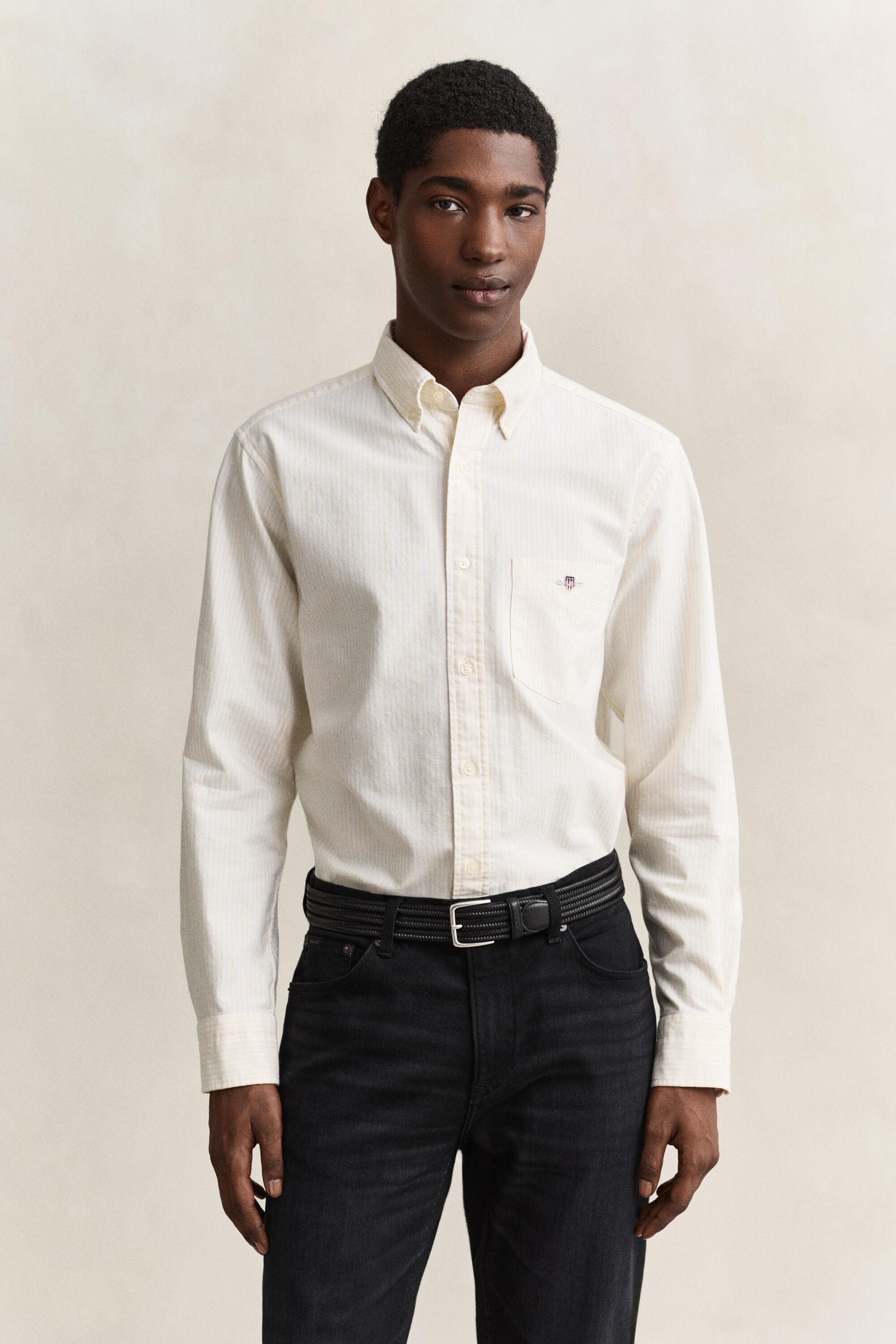 Banker Stripe Classic Oxford-Hemd