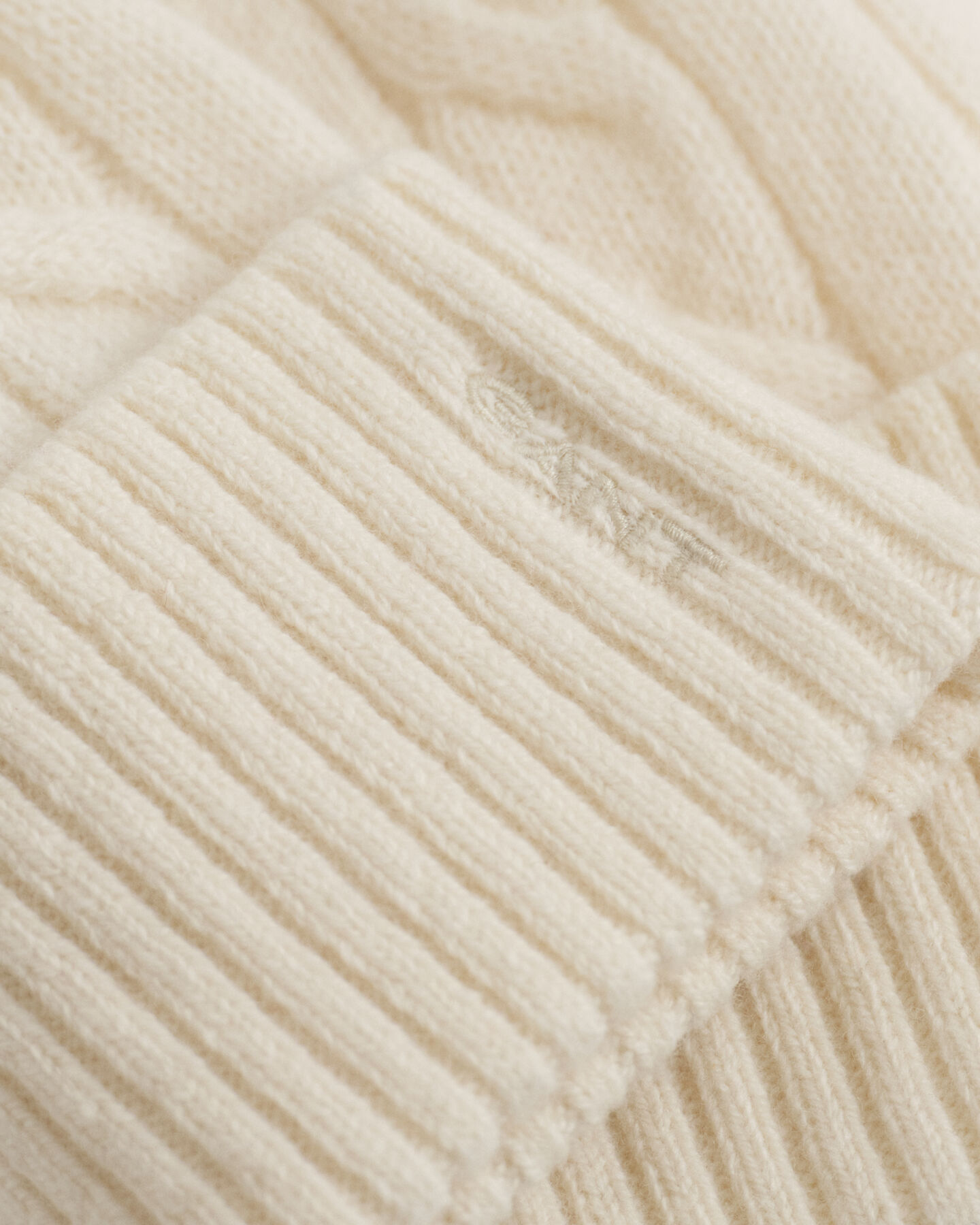 Zopfstrick Woll Beanie