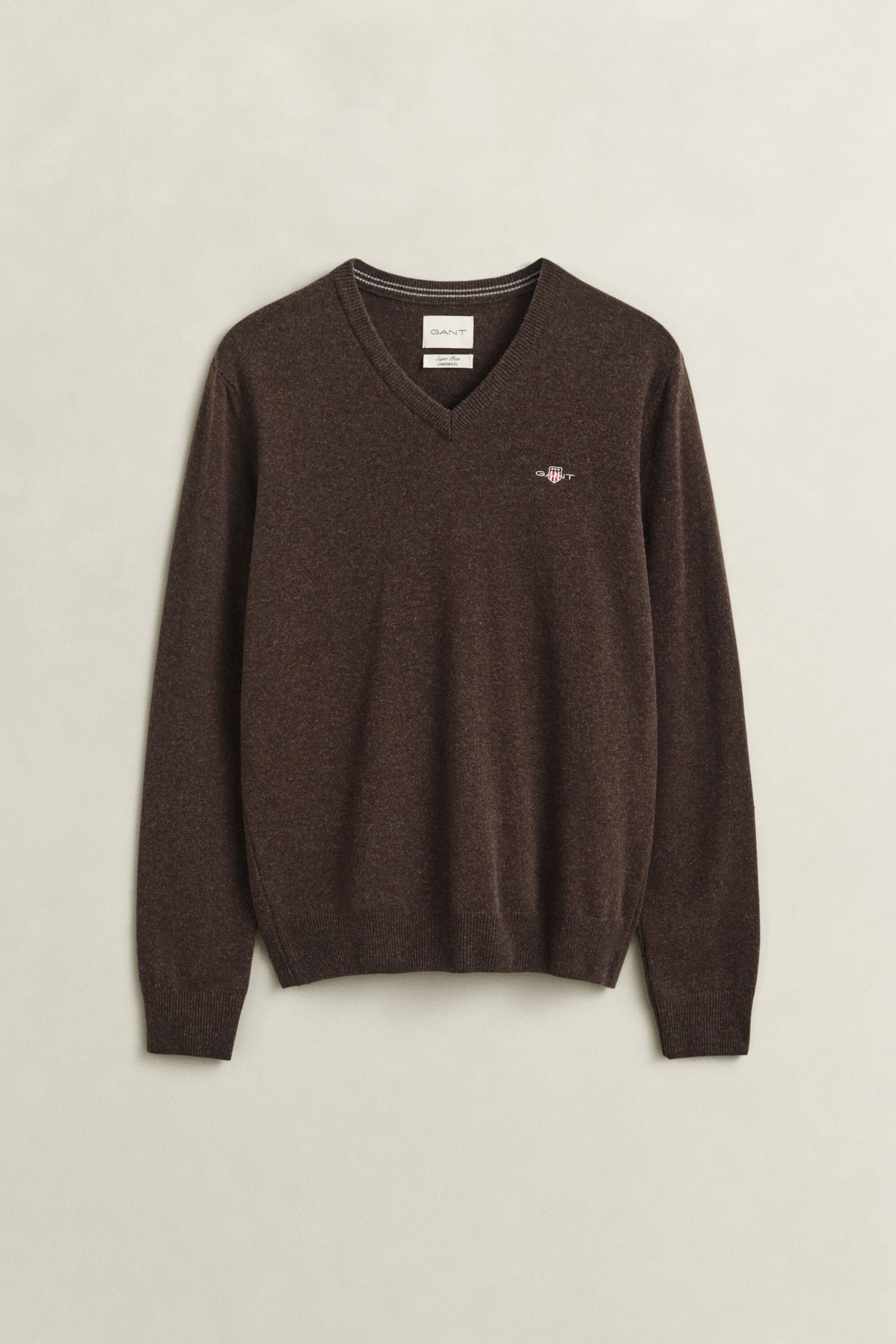 V-Neck Pullover aus Lambswool