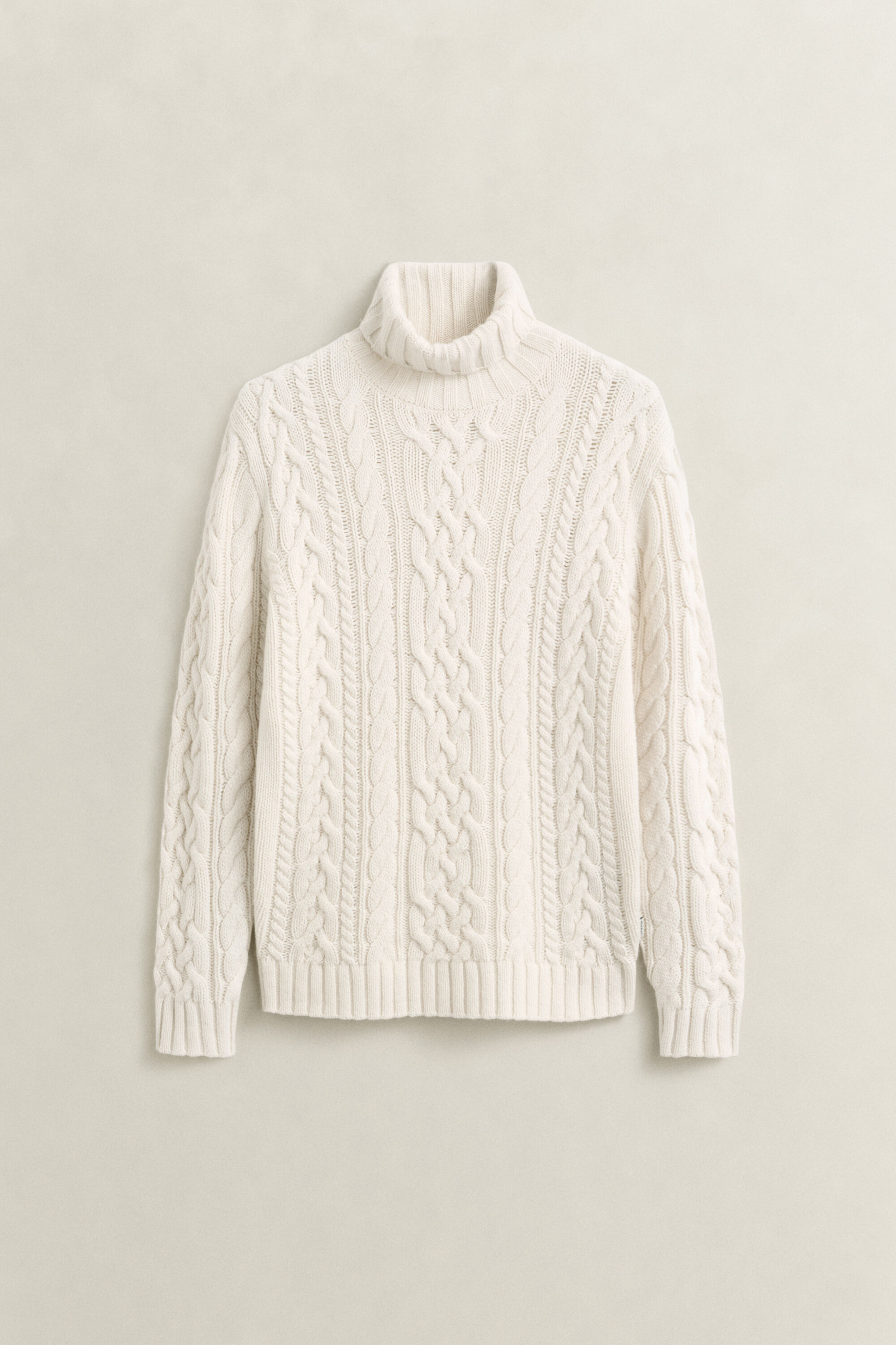 Rollkragenpullover aus Wollgemisch