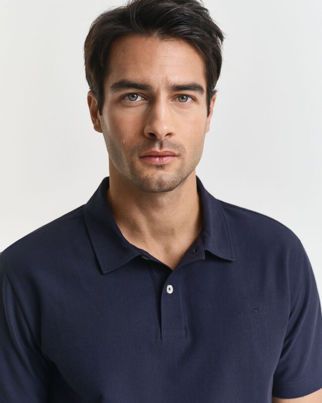 Poloshirt in Twill-Struktur
