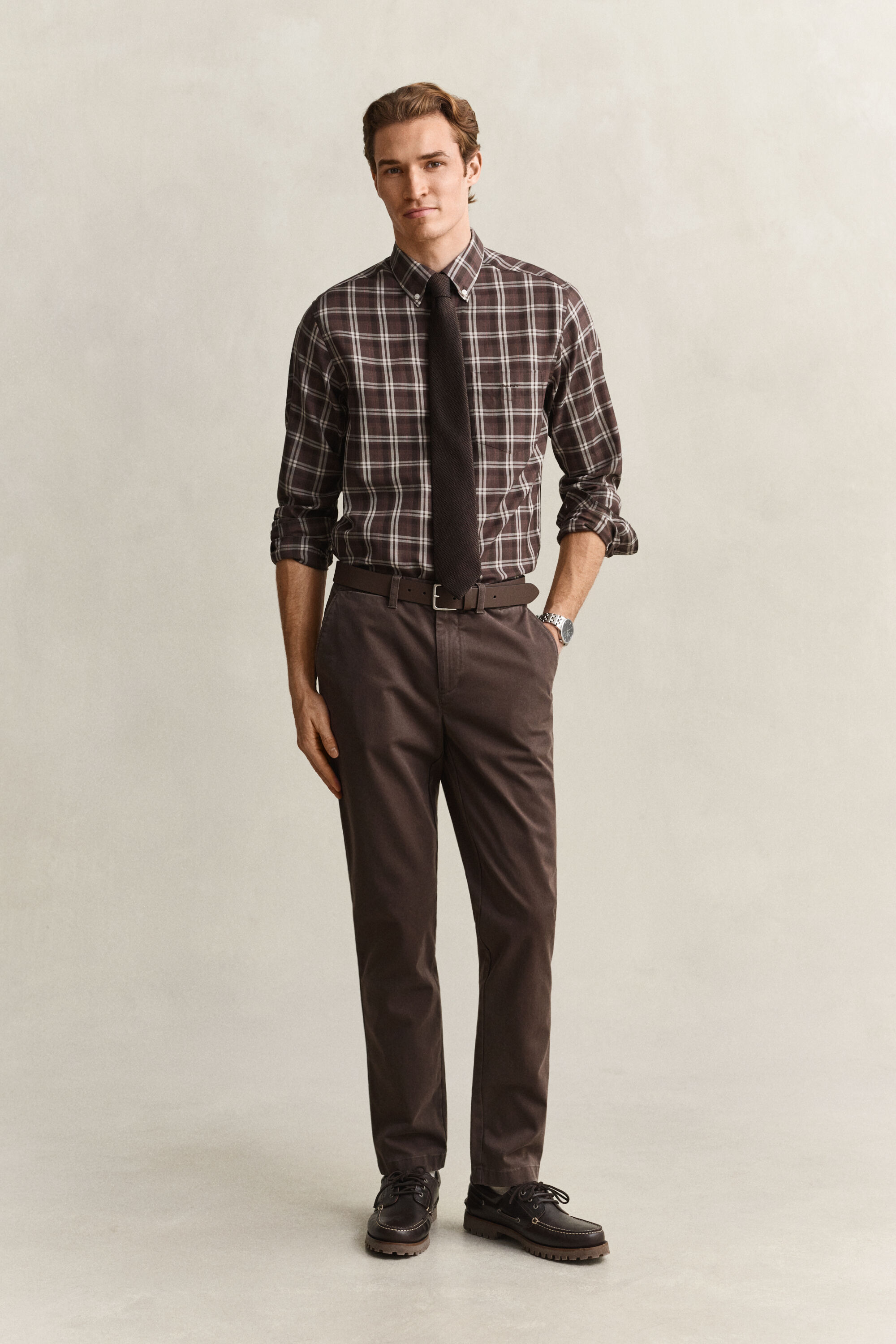 Slim Fit Comfort Chinohose