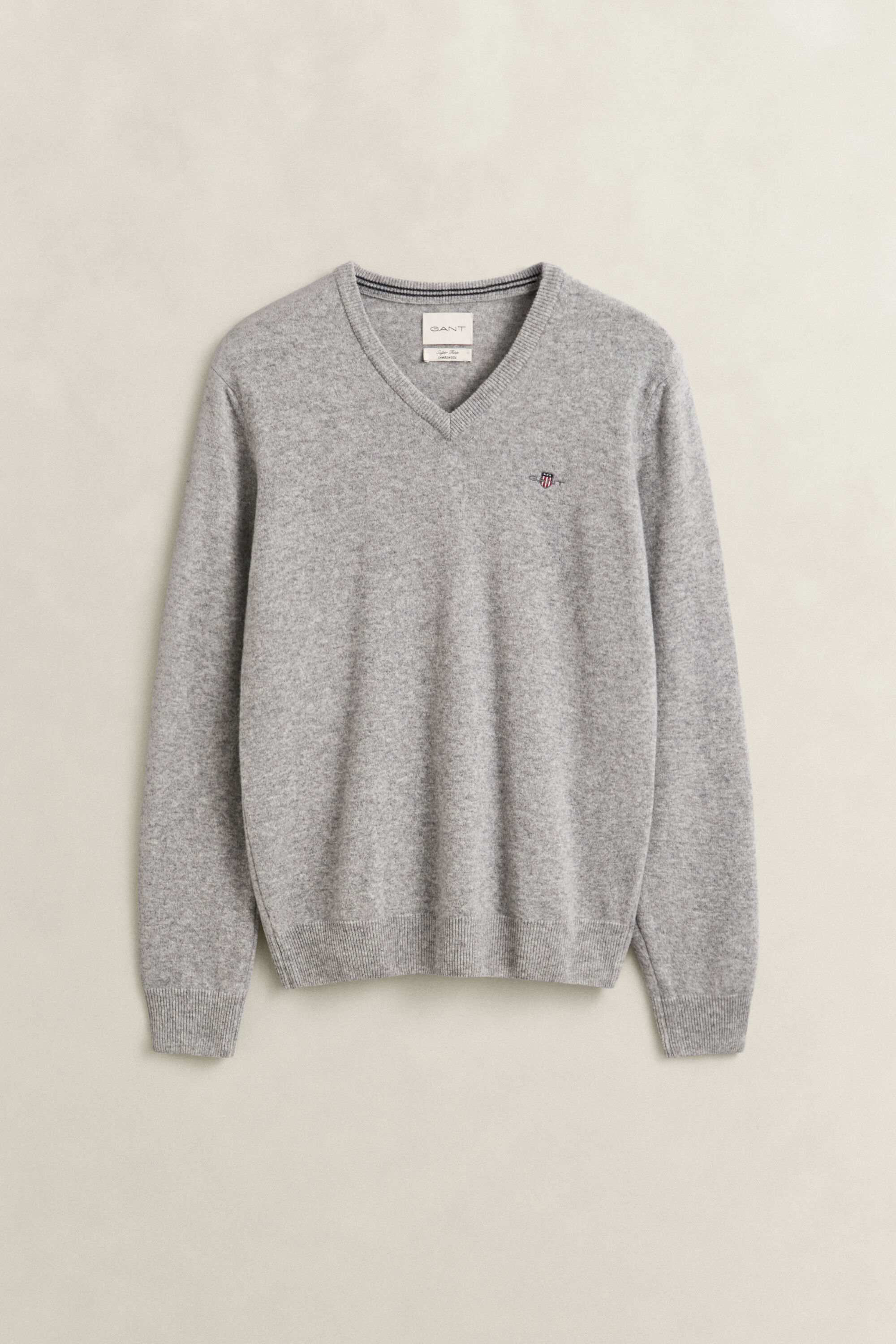 V-Neck Pullover aus Lambswool