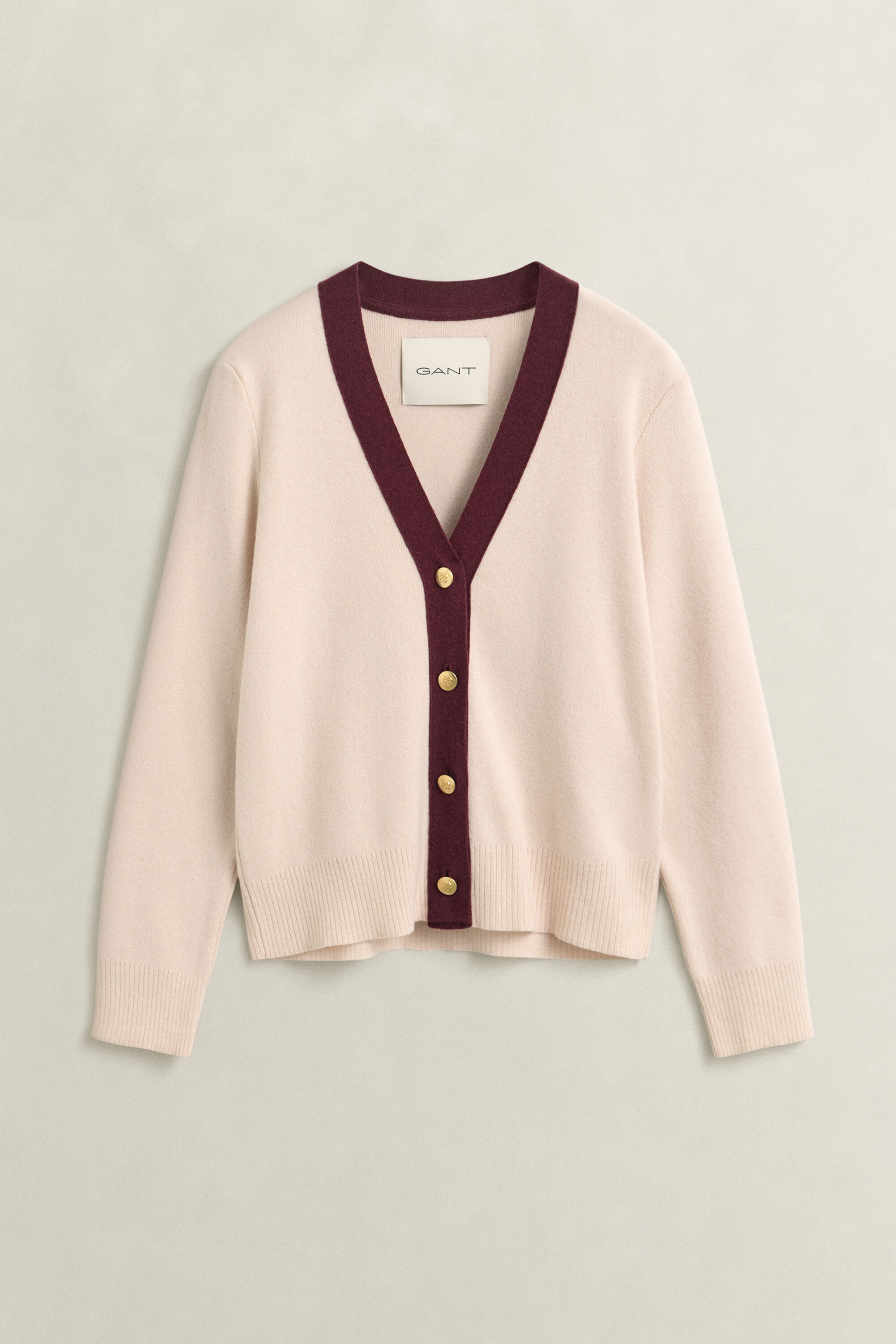 Cardigan mit Kontrastdetails
