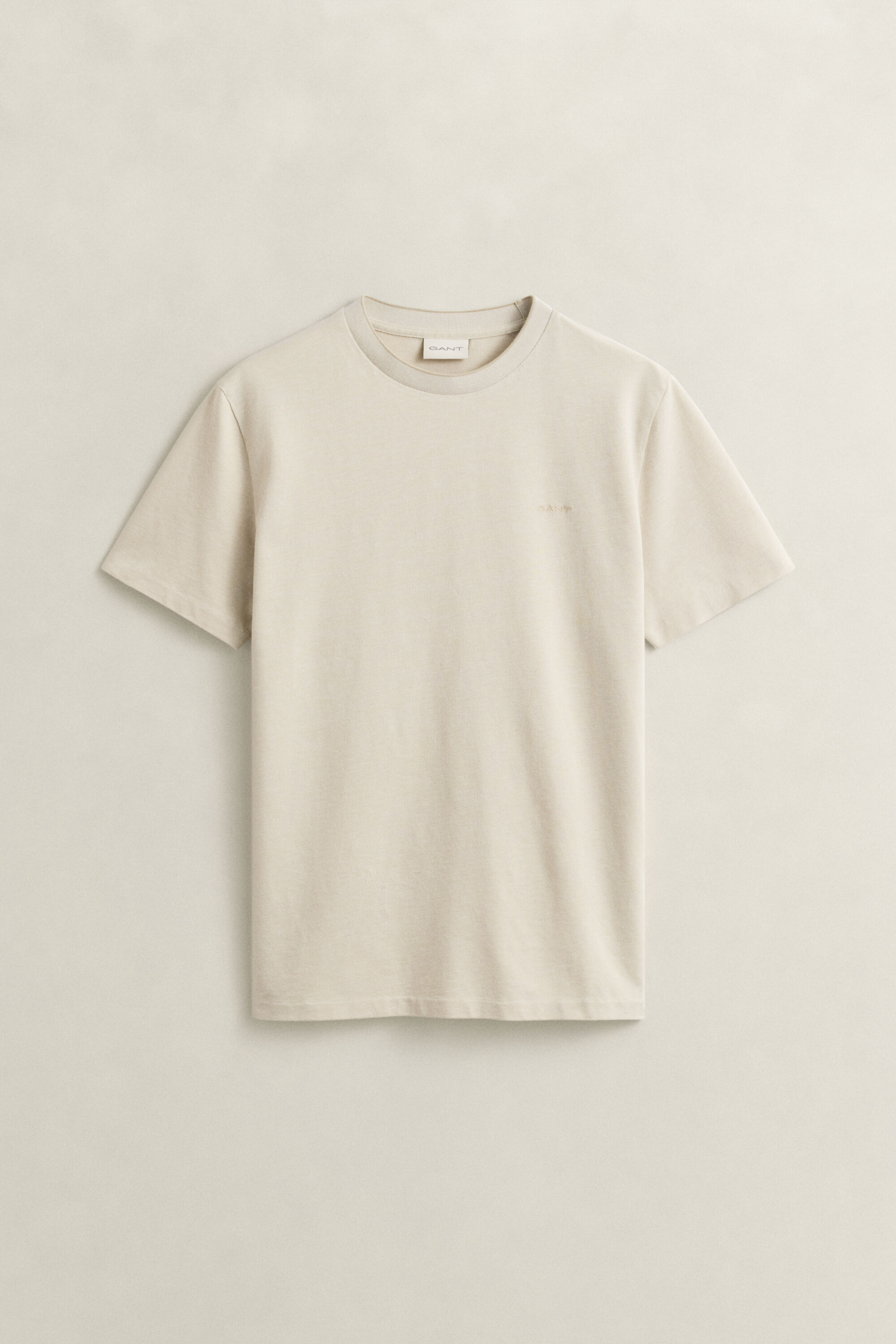 Two-Toned Piqué T-Shirt