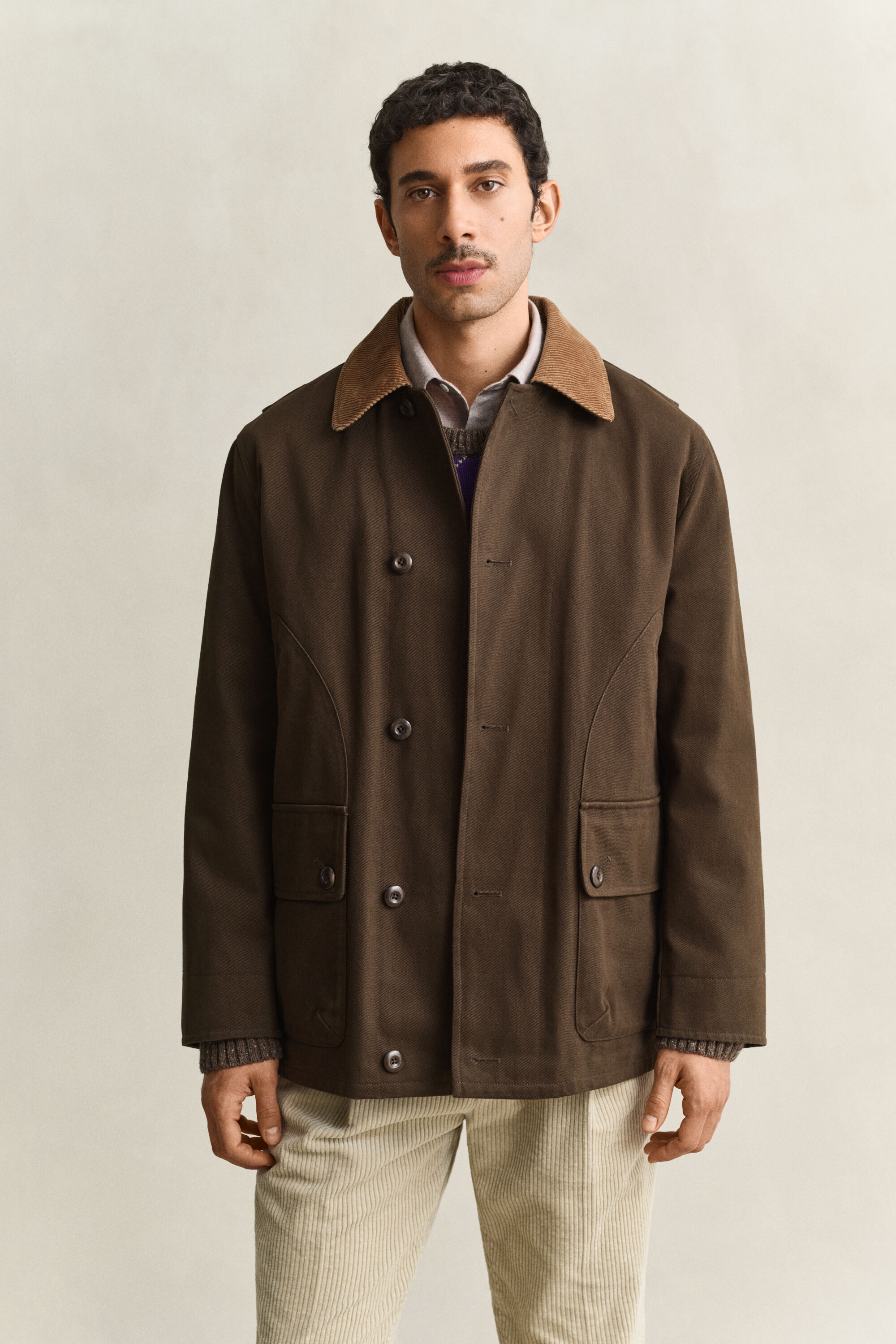 Decker-Jacke aus Moleskin
