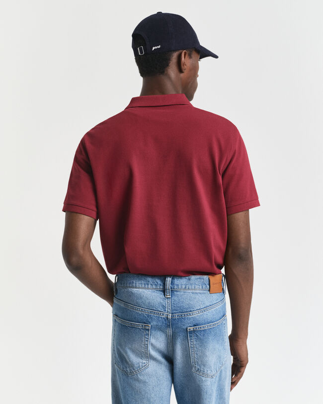 Regular Fit Shield Piqu&eacute; Poloshirt