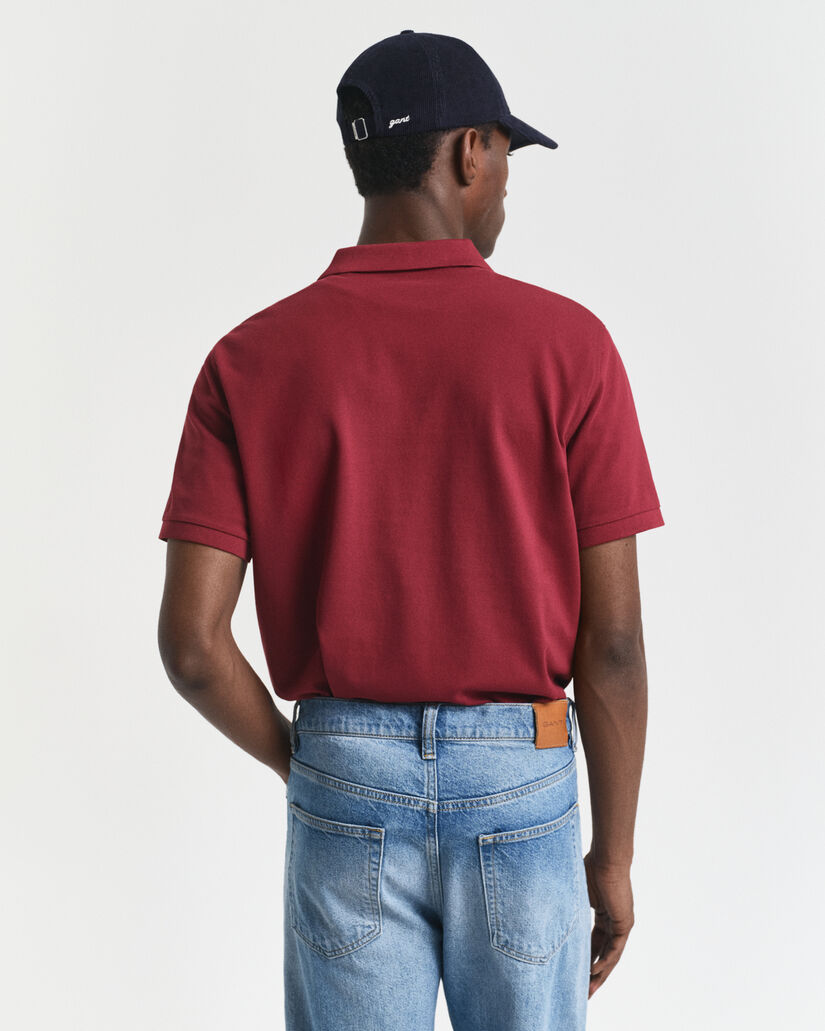 Regular Fit Shield Piqu&eacute; Poloshirt