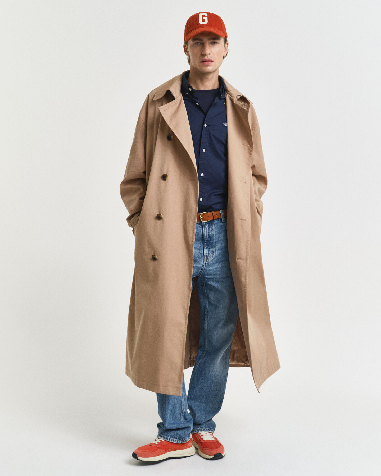 Slim Fit Classic Popeline Hemd