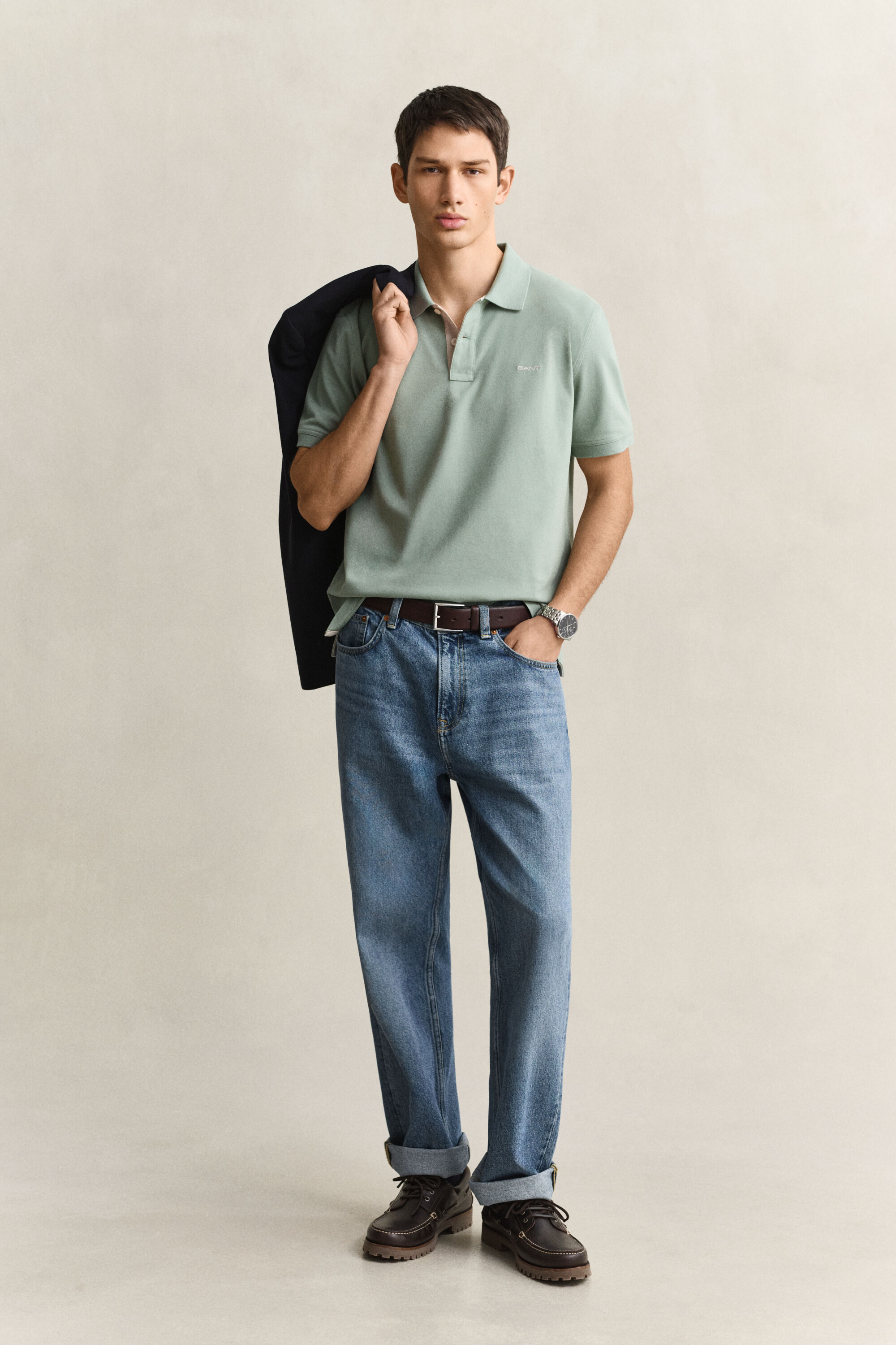 Kontrast Piqué Poloshirt