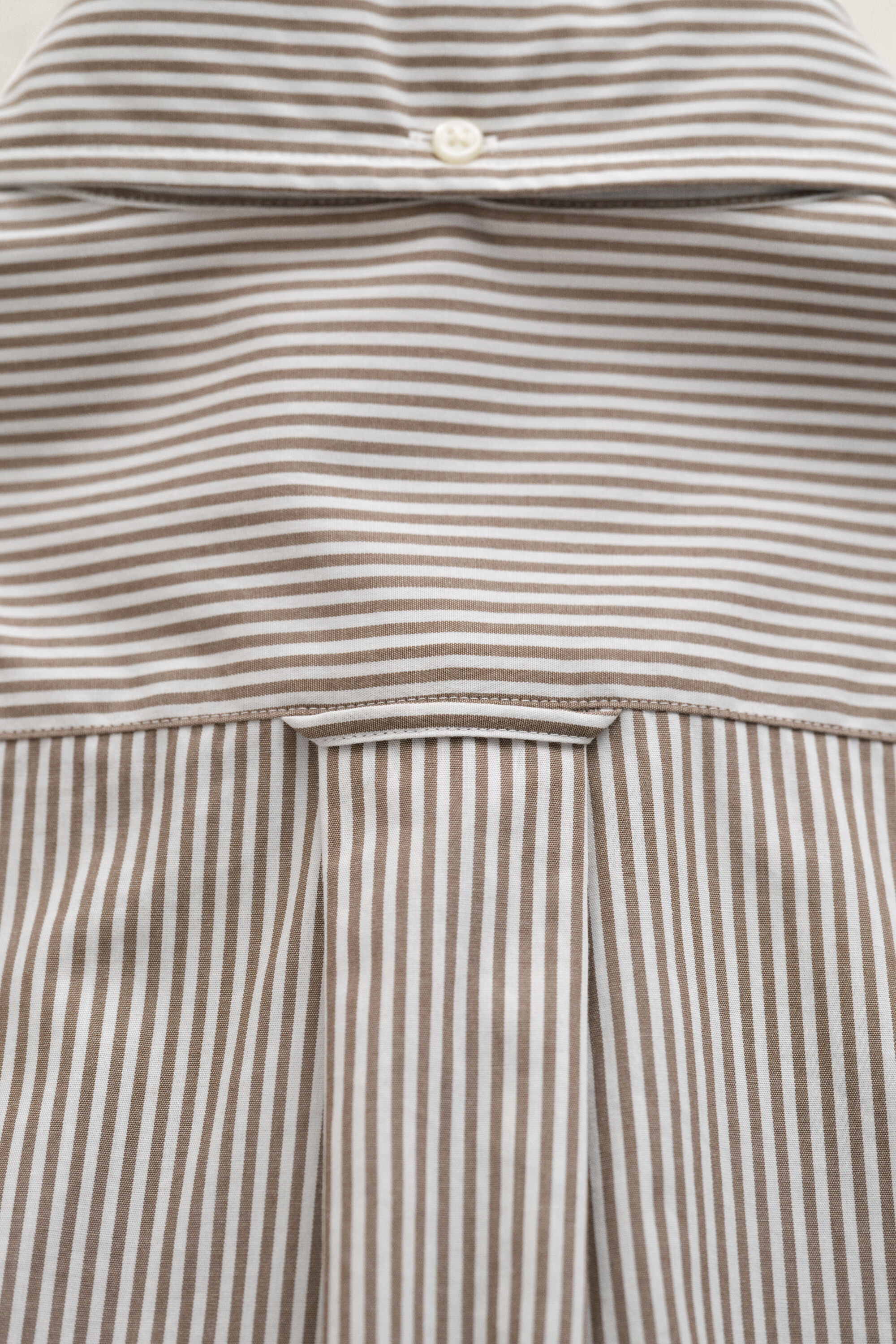 Banker Stripe Classic Popeline Hemd