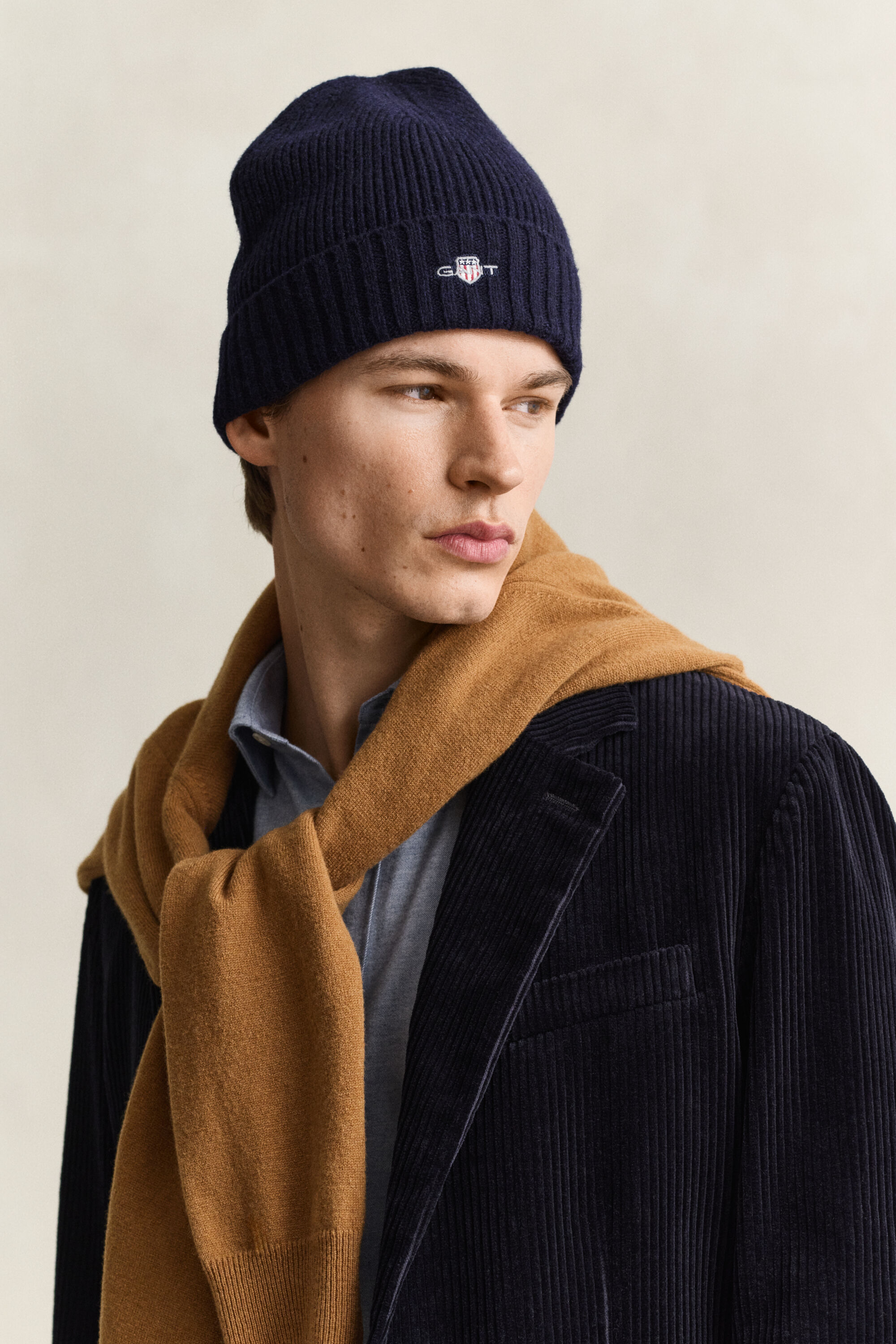 Shield Beanie aus Wolle