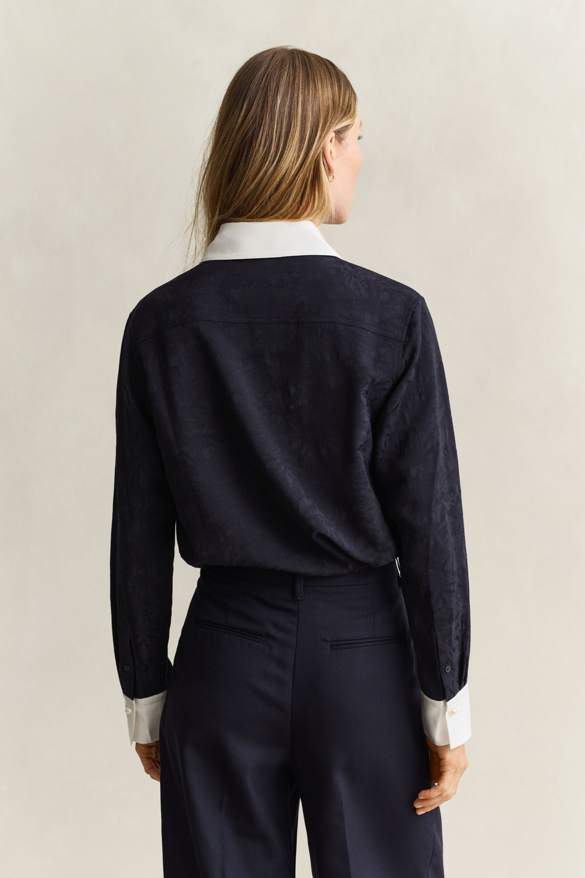Jacquard-Hemd