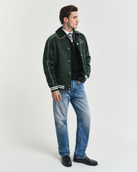 Troyer aus Baumwoll-Piqu&eacute;