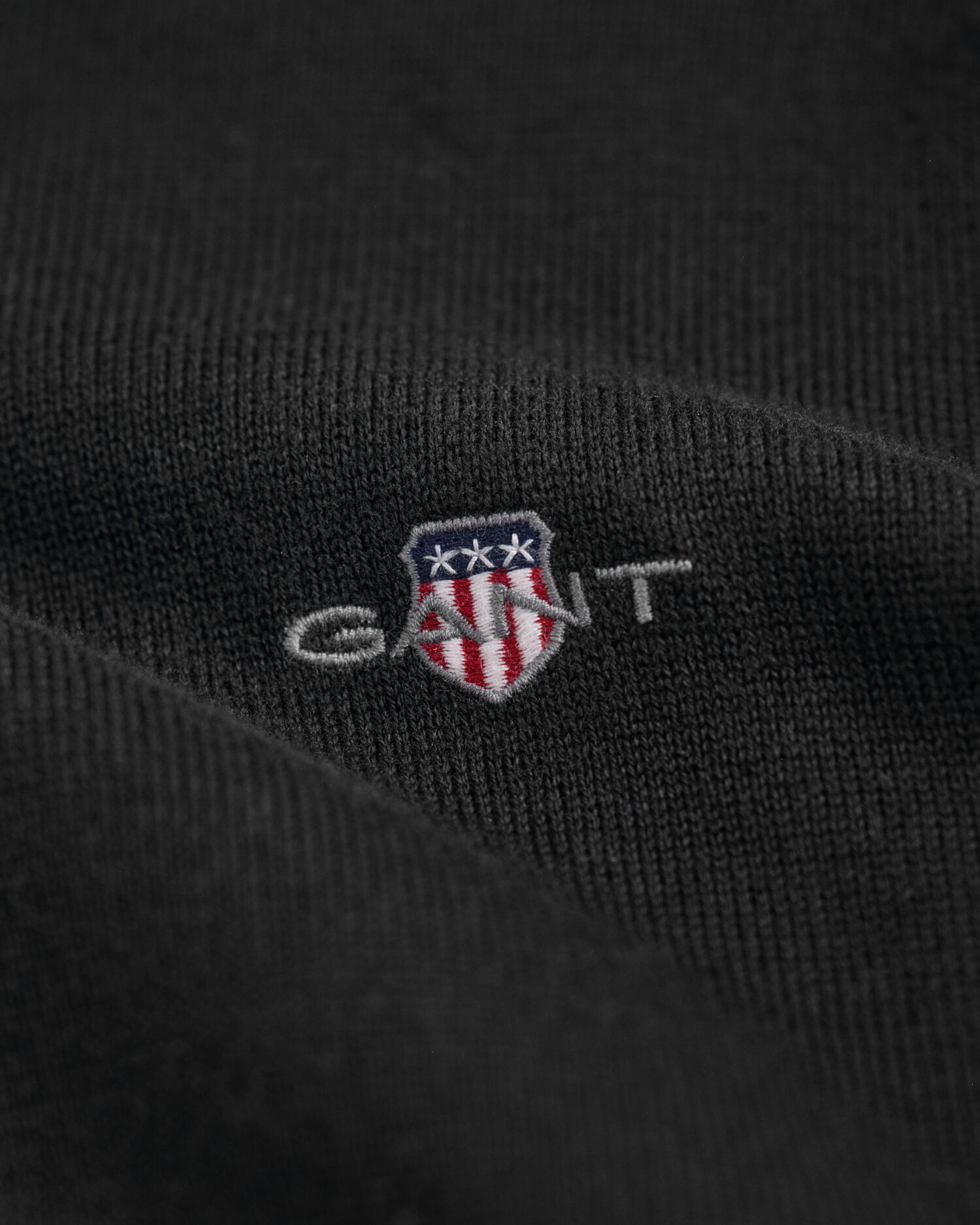 Rundhalspullover aus Baumwolle