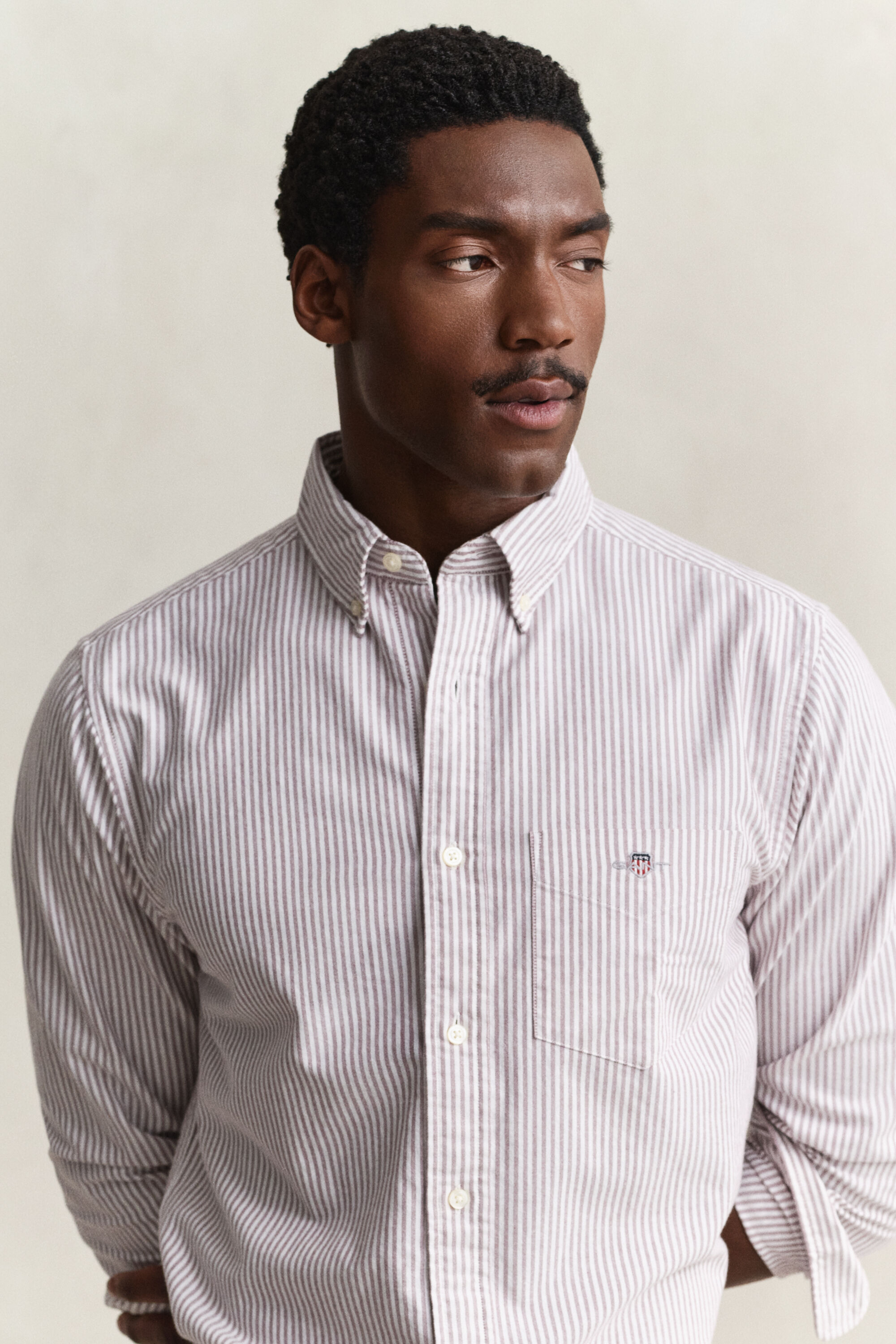 Banker Stripe Classic Oxford-Hemd