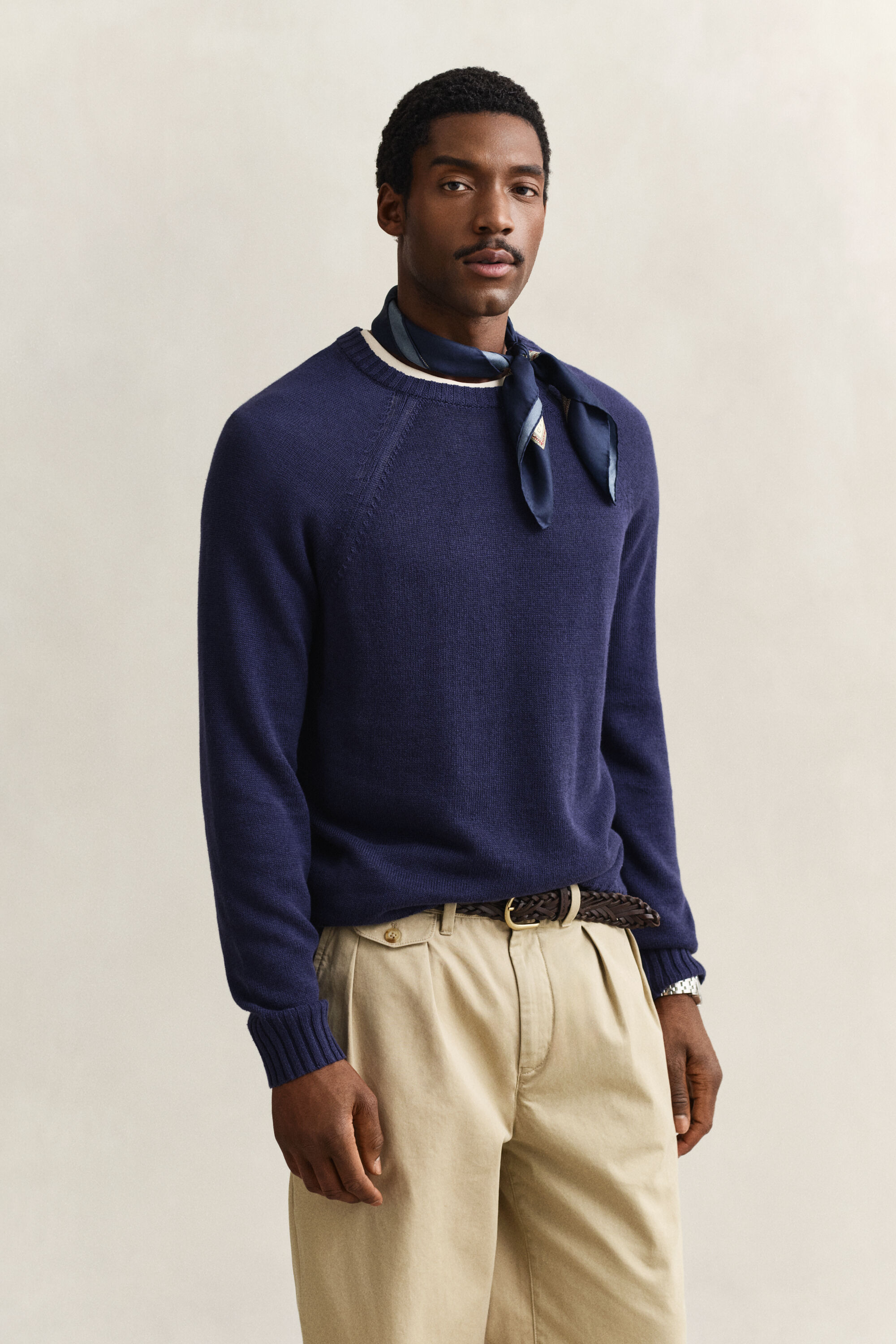 Pullover aus Leinenmix